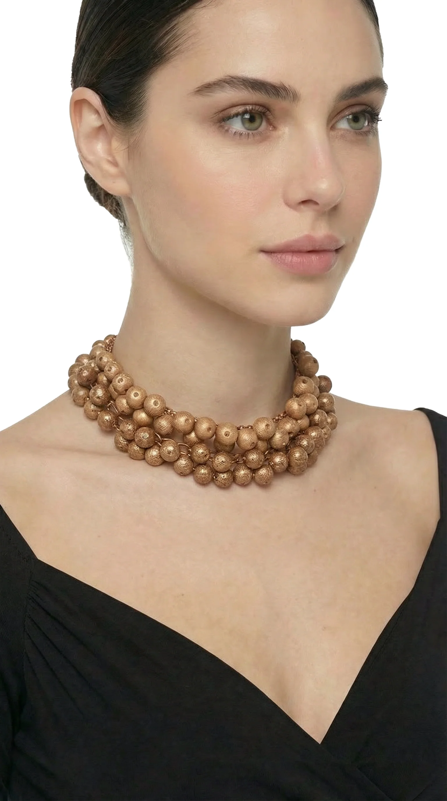 2-LAYERED BALL NECKLACES - Image 2