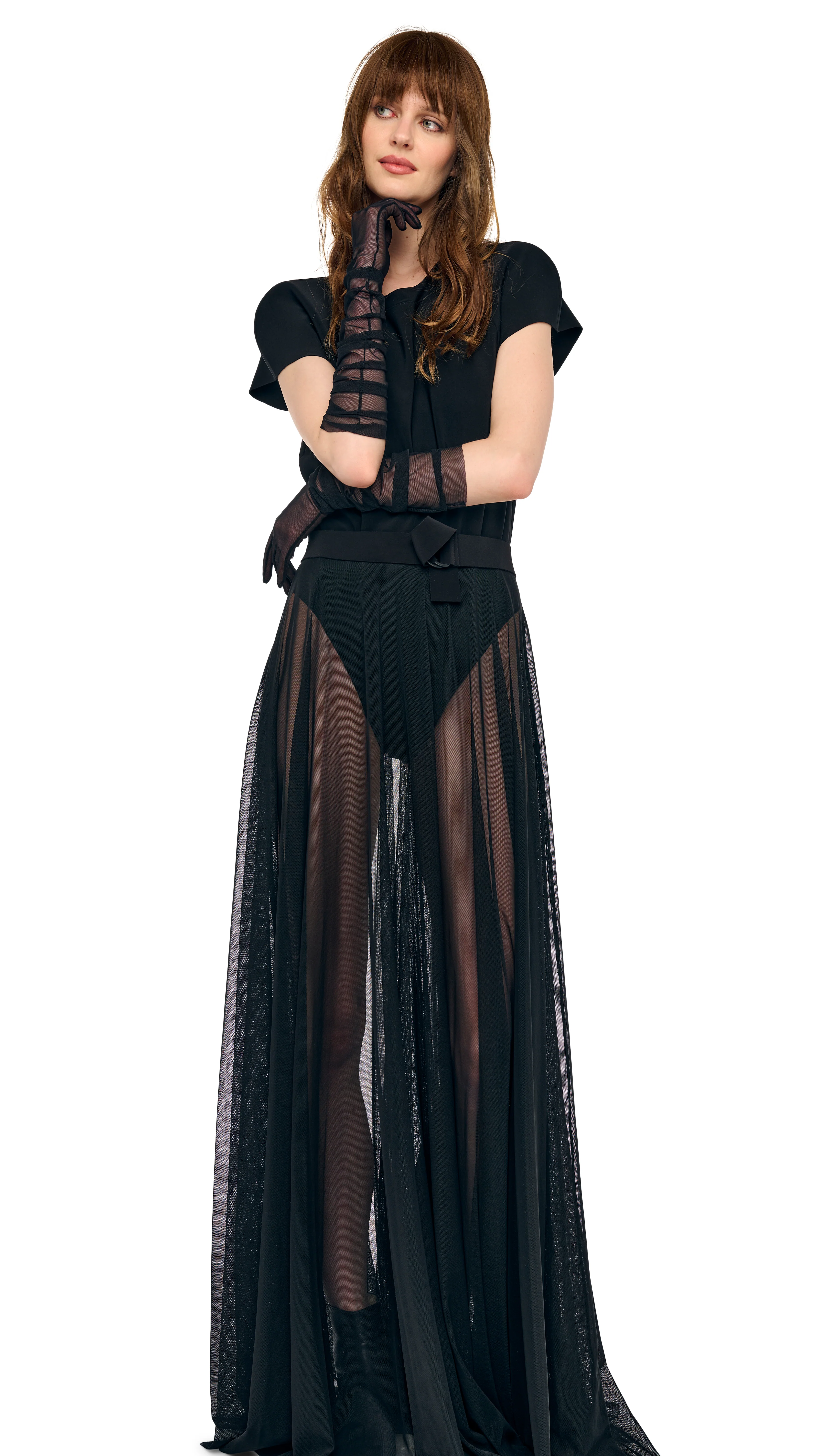 CAP SLEEVE BOMBER BODYSUIT - Image 4