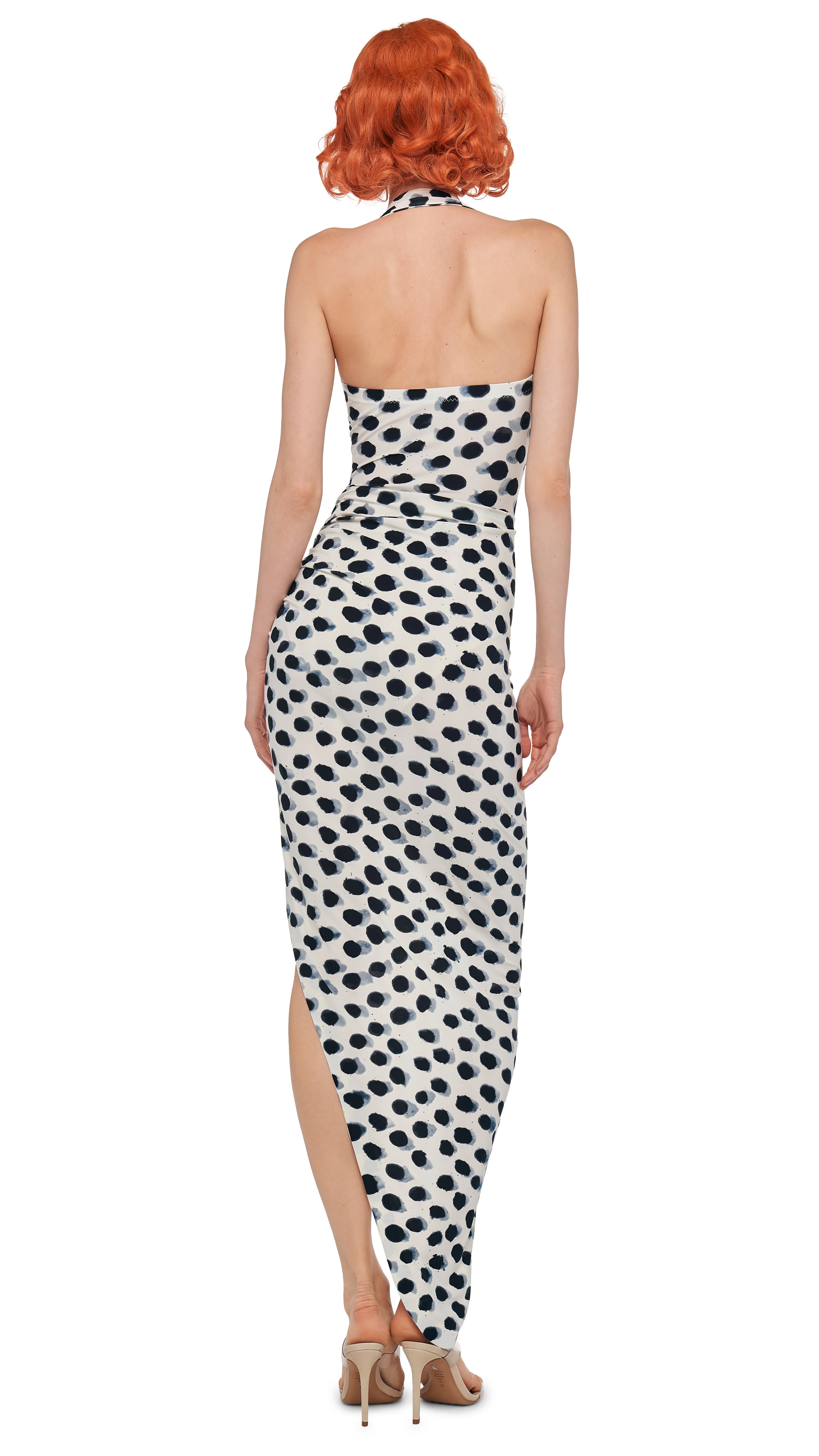 CAYLA SIDE DRAPE GOWN - Image 3
