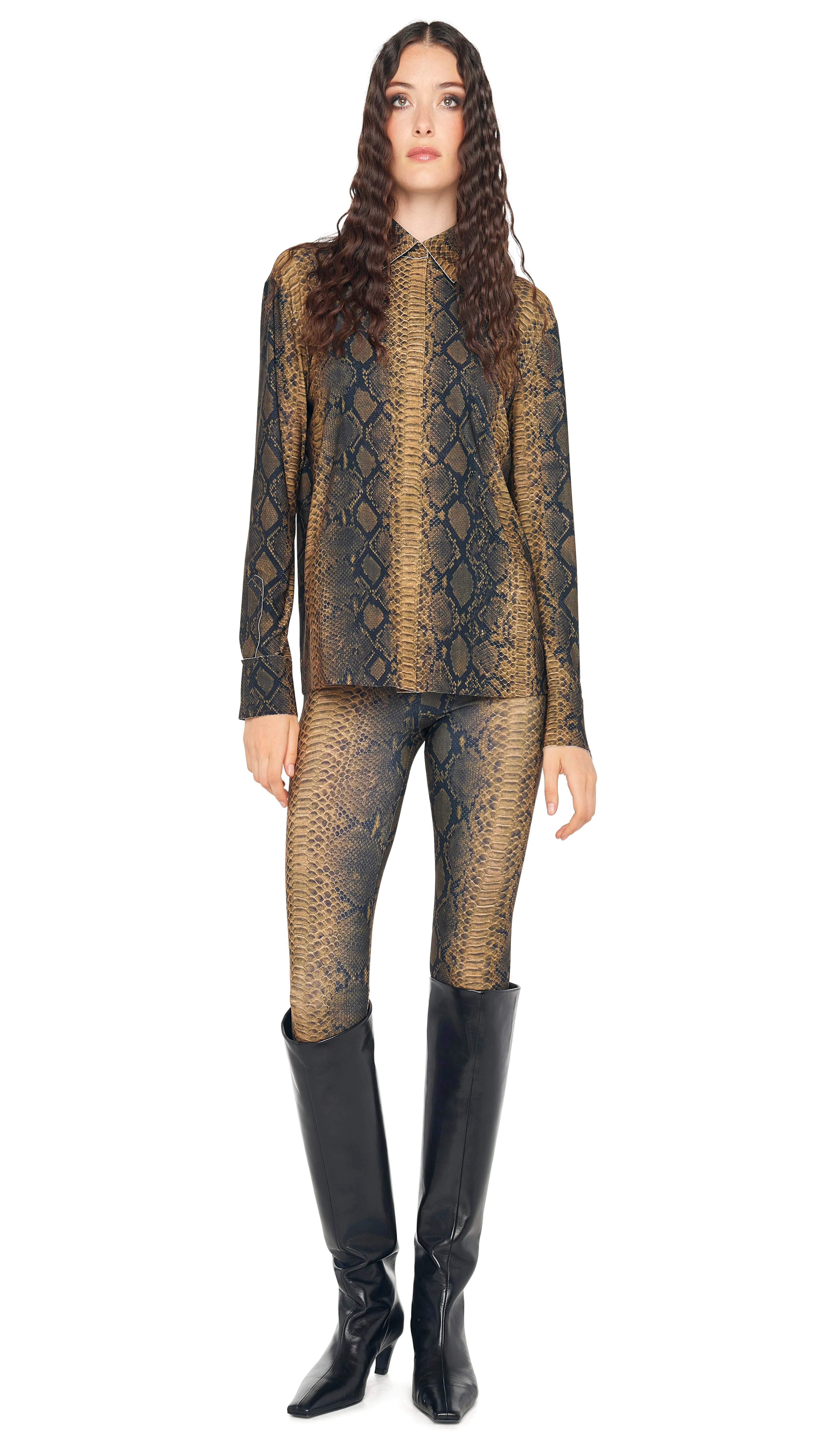 CROPPED LEGGING W/O WAISTBAND