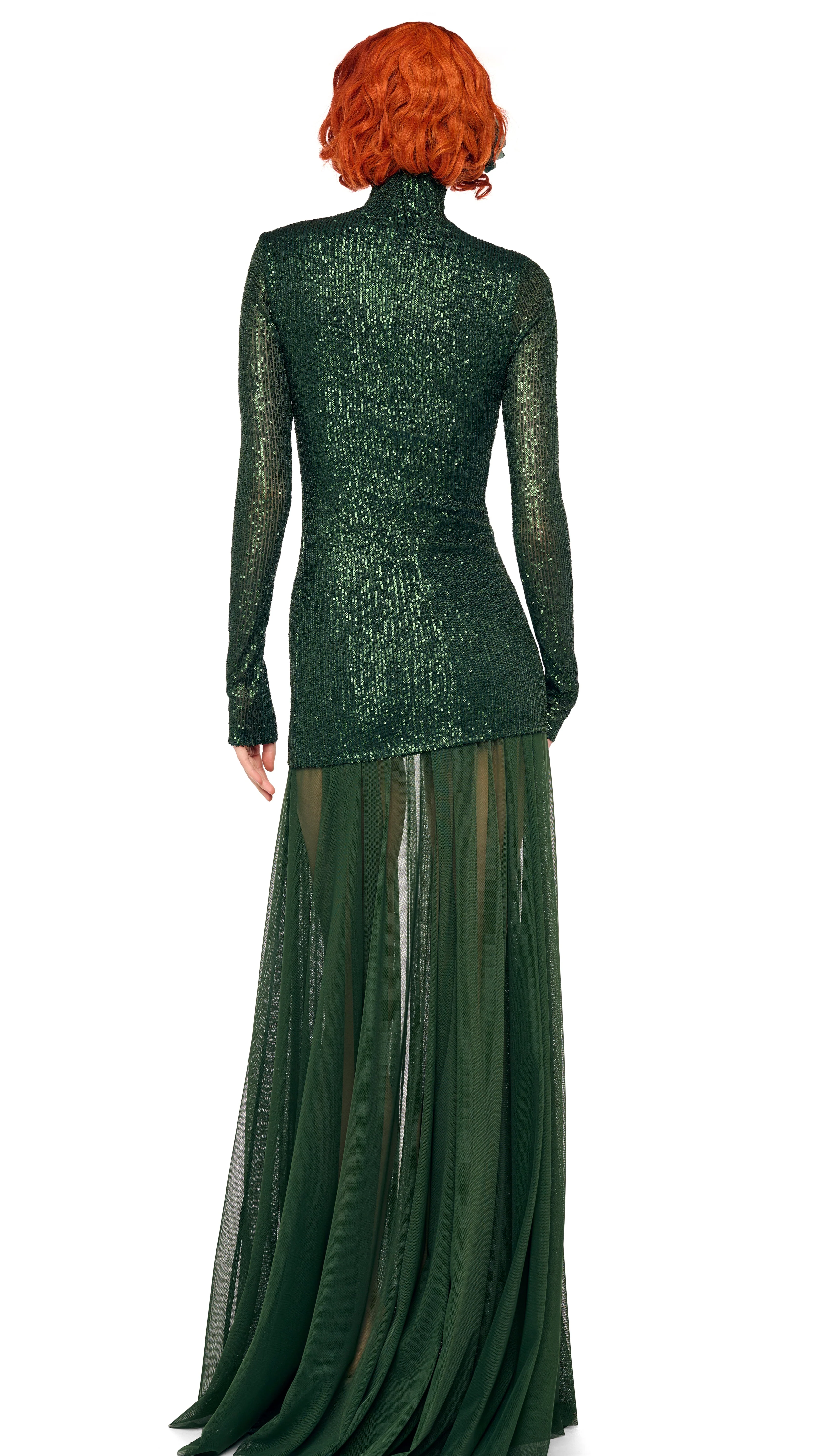 FLARED SKIRT TO FLOOR - Image 13