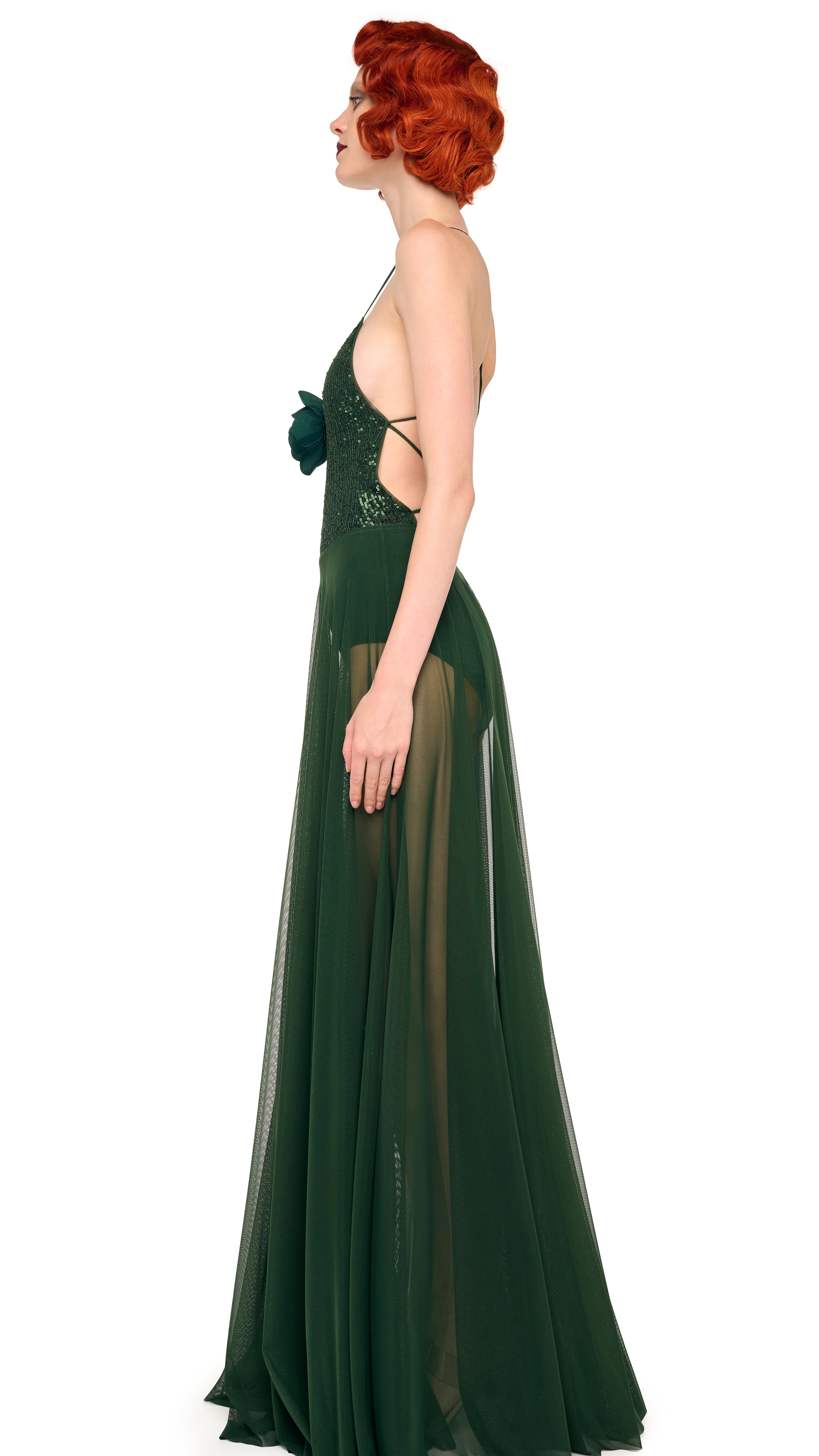 FLARED SKIRT TO FLOOR - Image 2