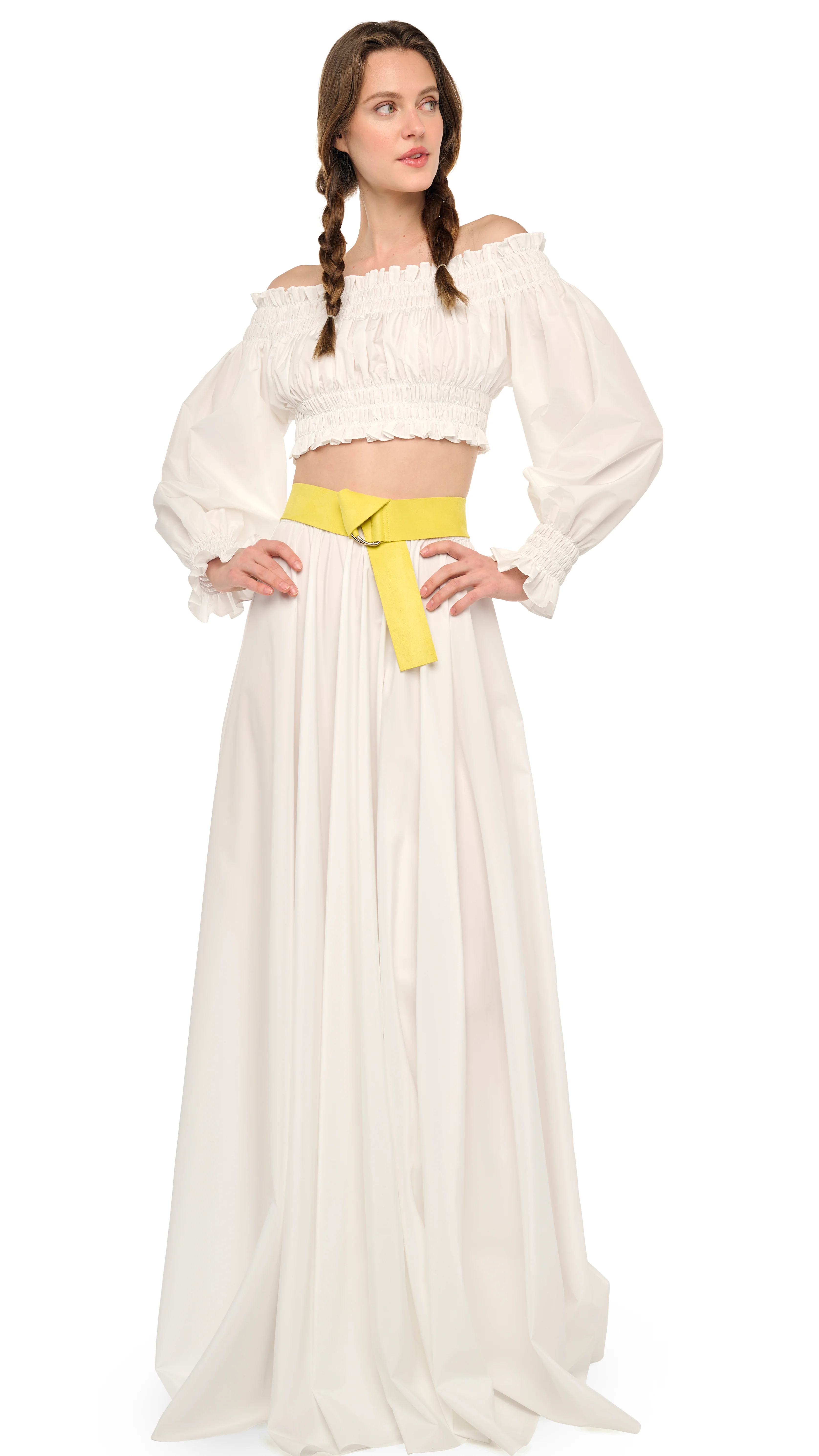 FLARED SKIRT TO FLOOR - Image 5