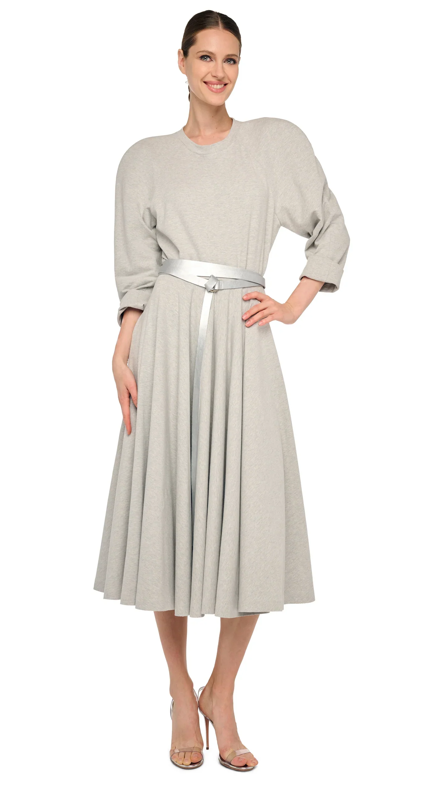 FLARED SKIRT TO MIDCALF