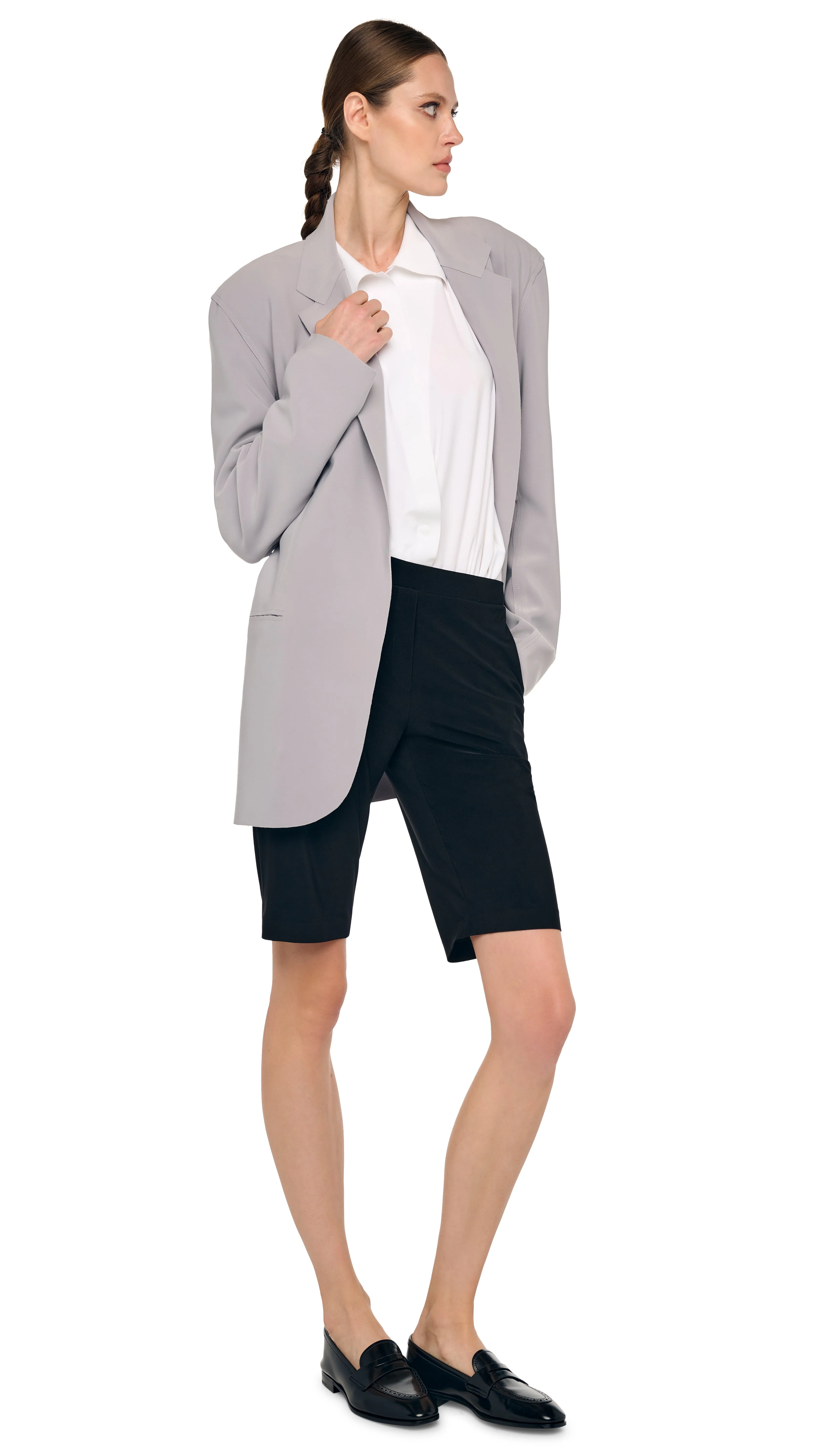 FLAT FRONT BERMUDA SHORT - Image 10