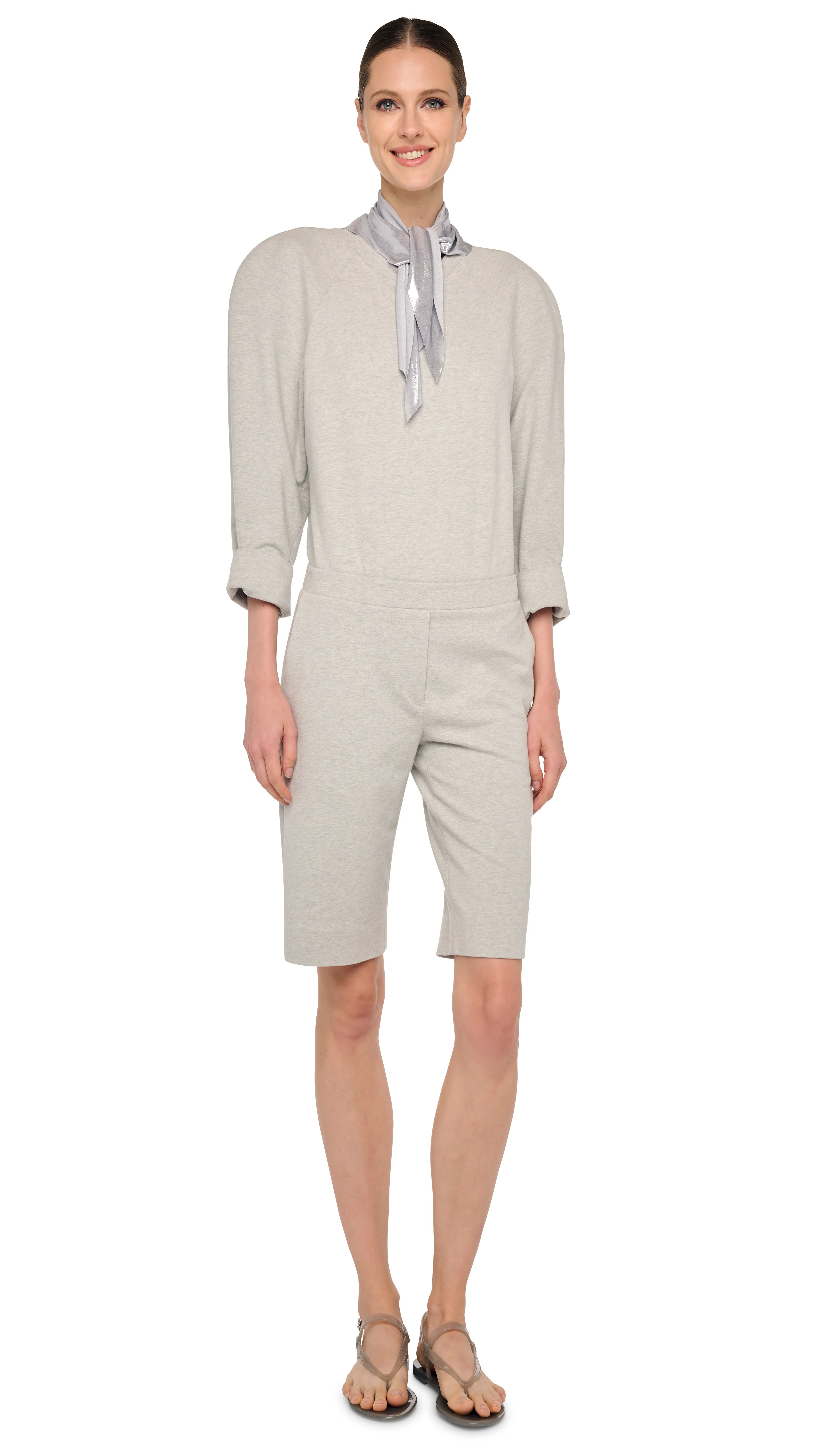 FLAT FRONT BERMUDA SHORT - Image 10