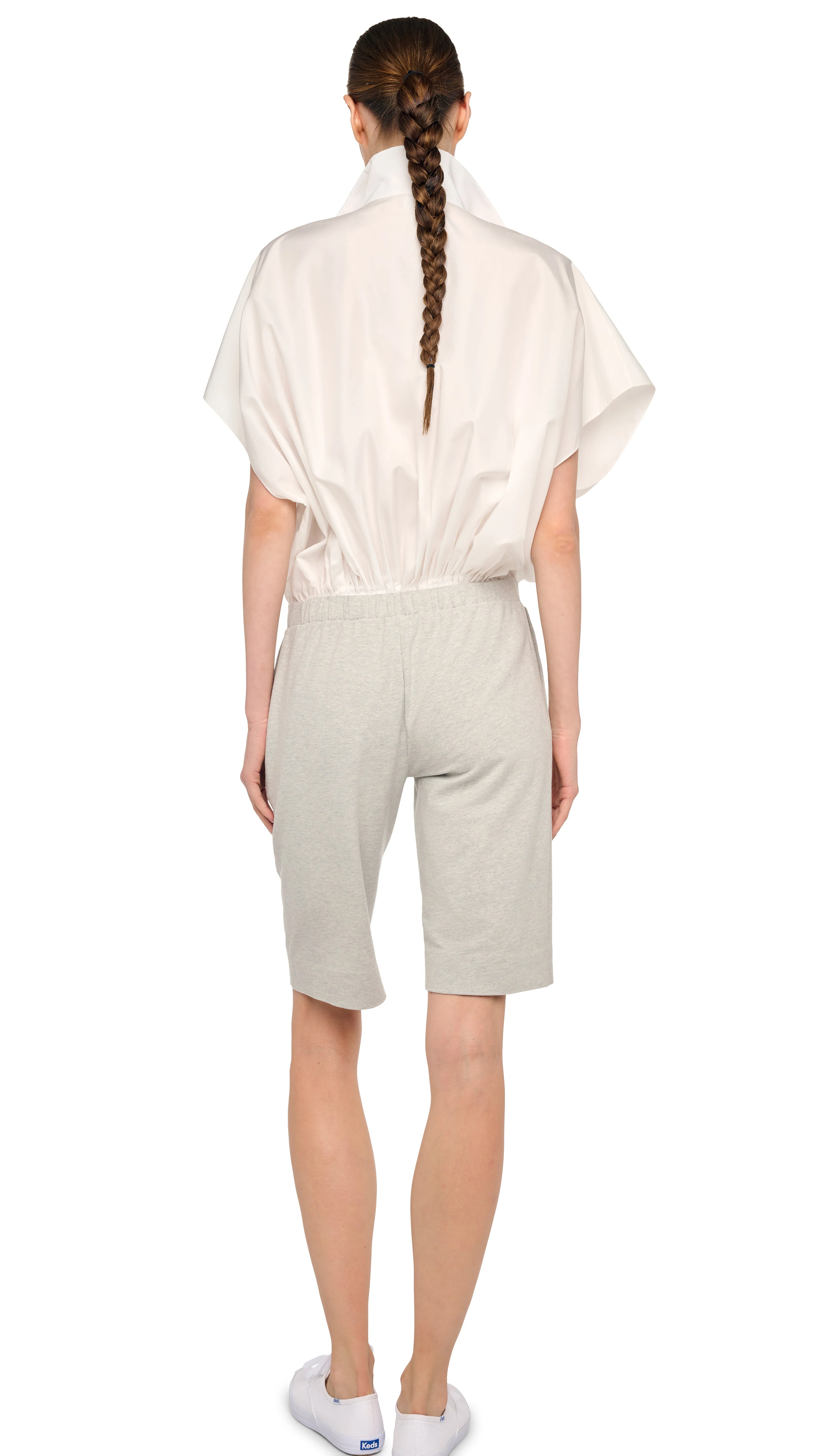 FLAT FRONT BERMUDA SHORT - Image 3