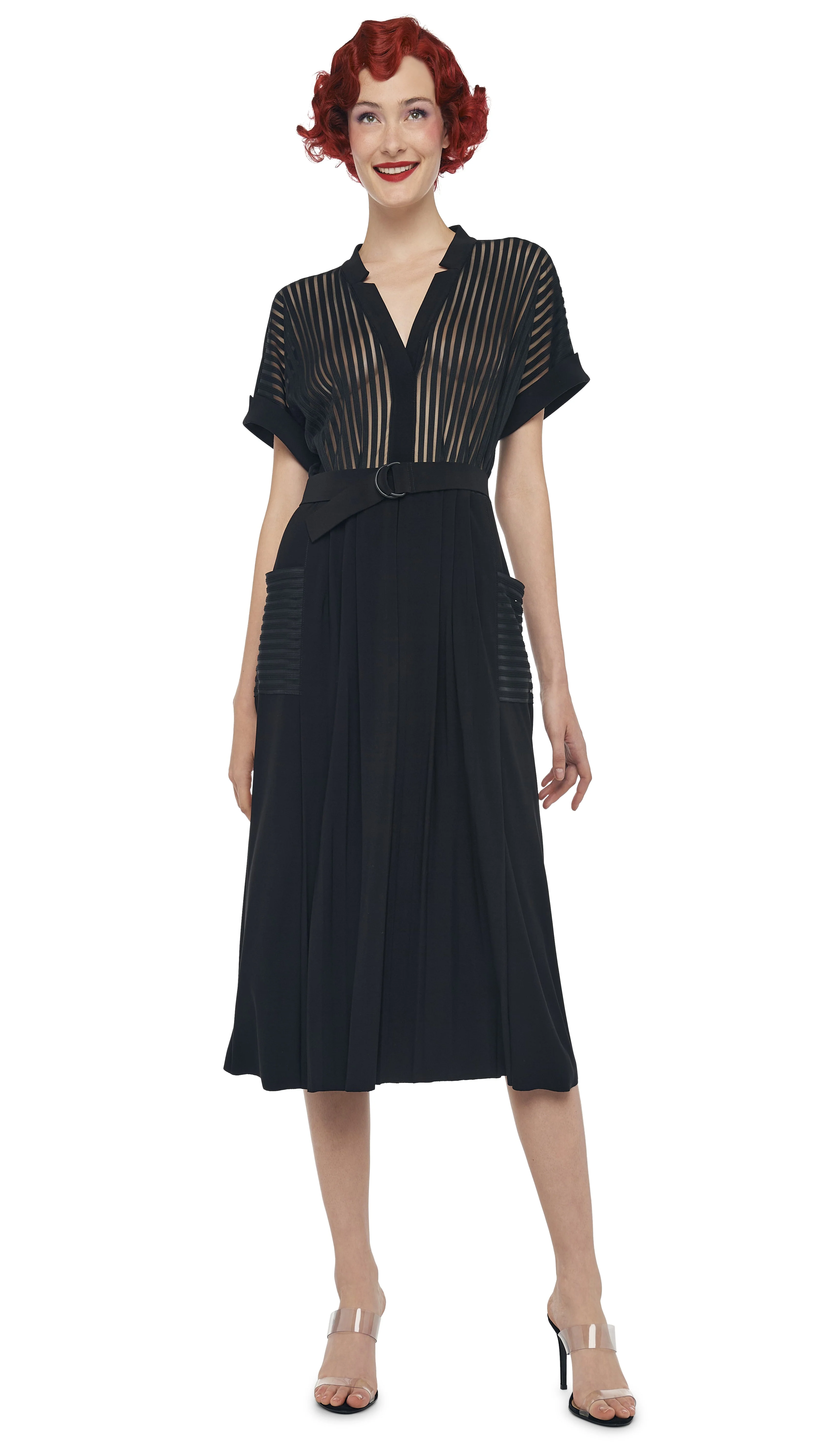 GERALYN SHORT SLEEVE DRESS
