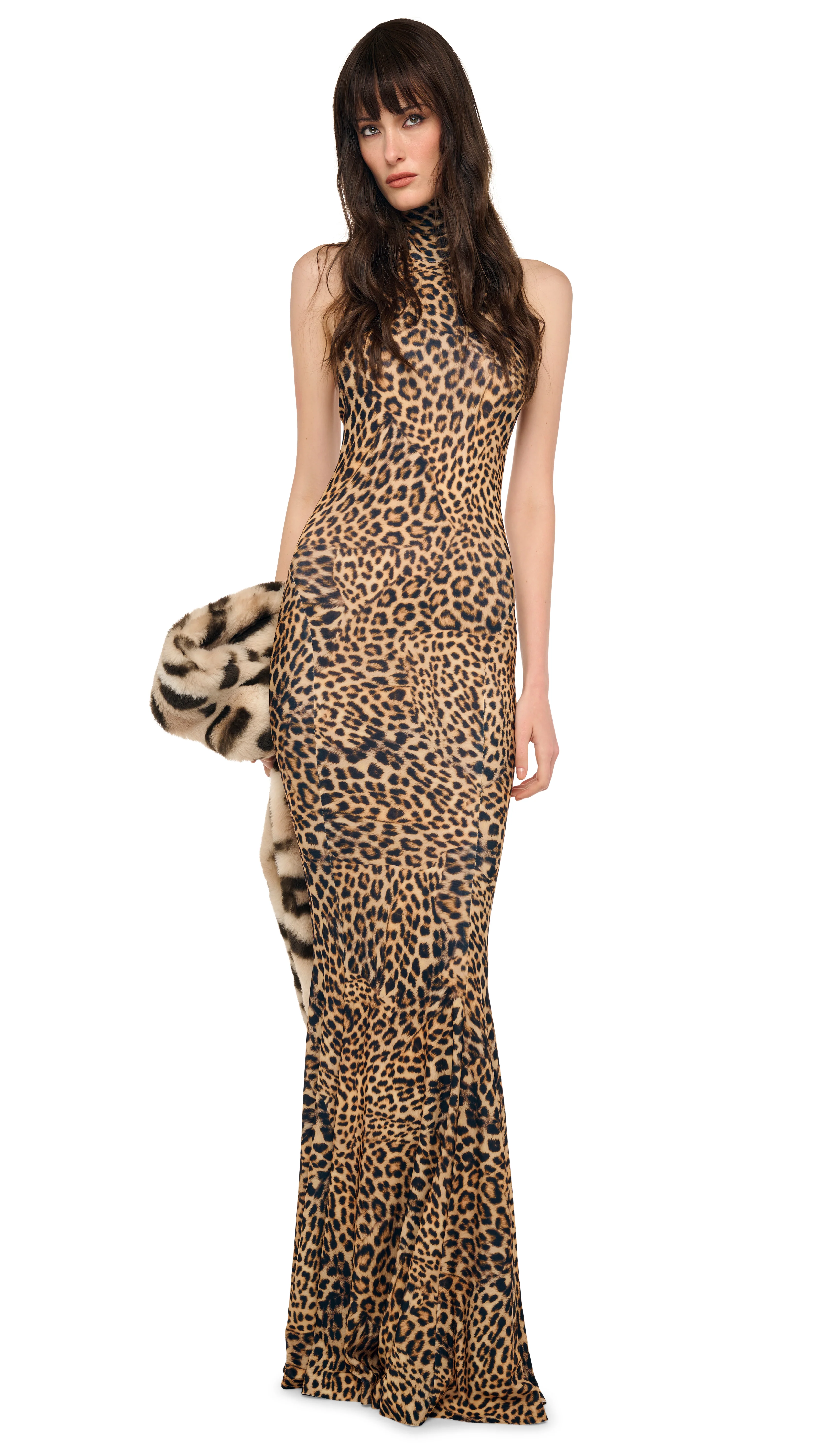 HALTER TURTLE FISHTAIL GOWN - Image 7