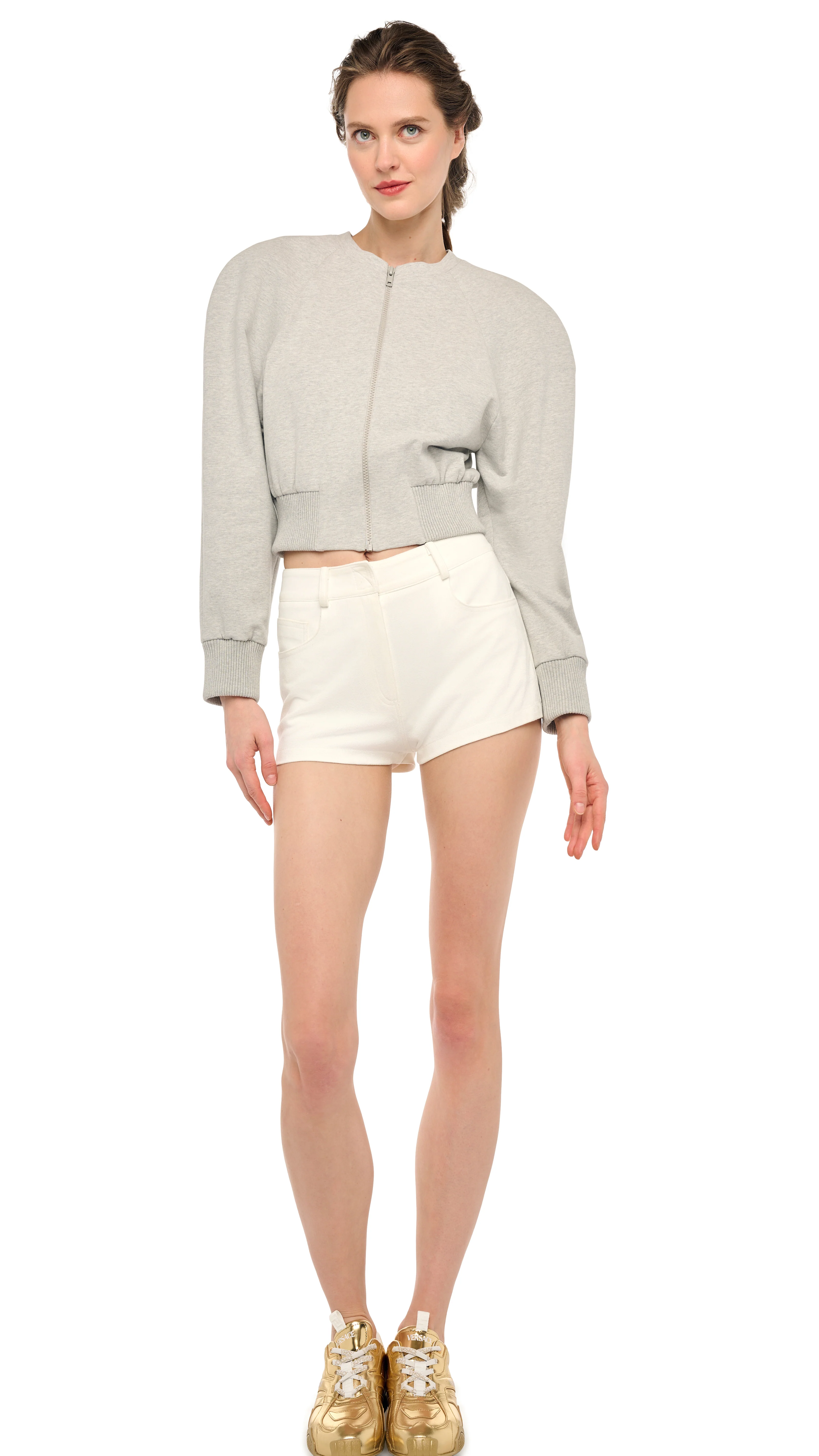 HIGH WAIST JEAN SHORT - Image 4