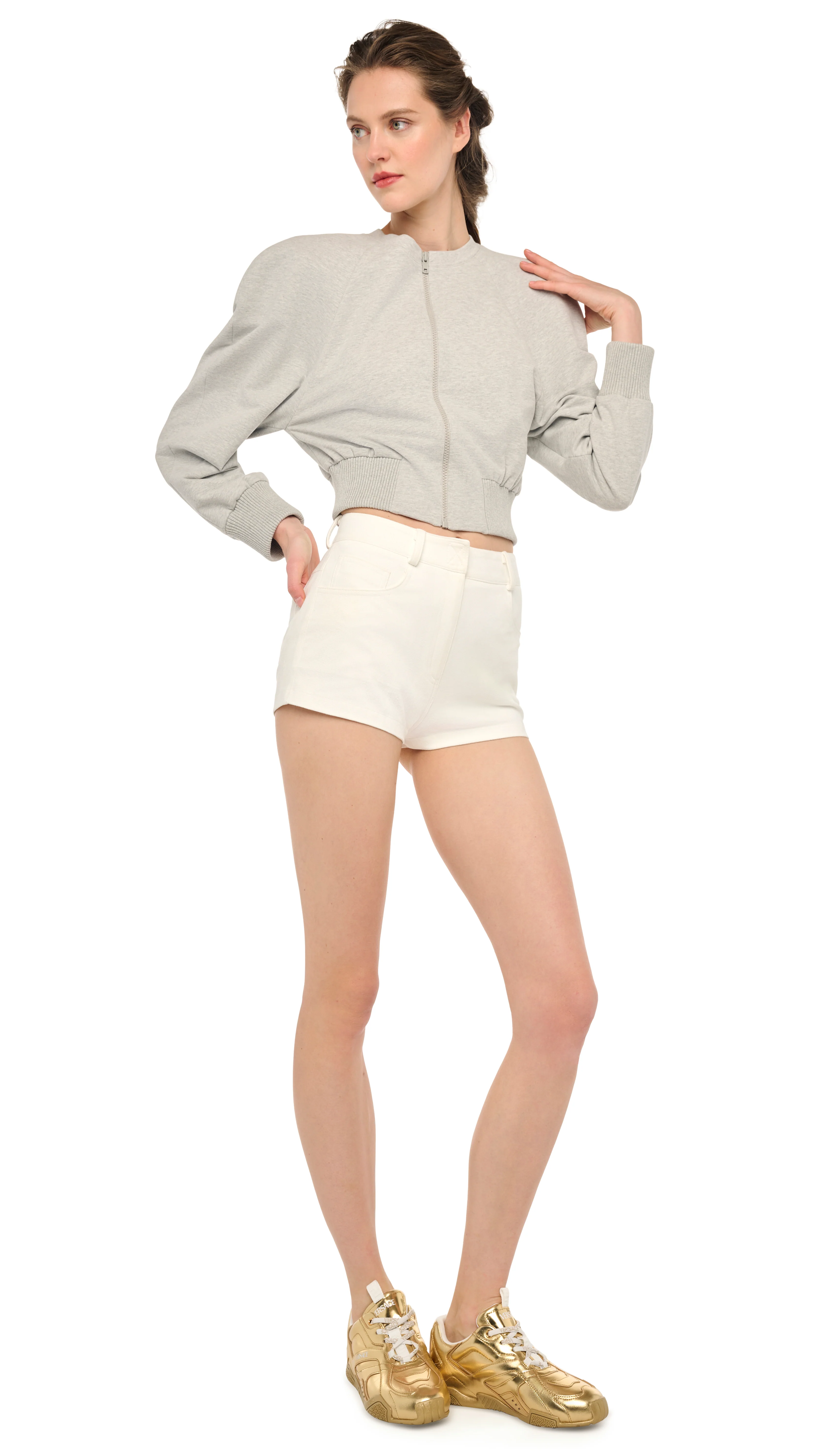 HIGH WAIST JEAN SHORT - Image 5