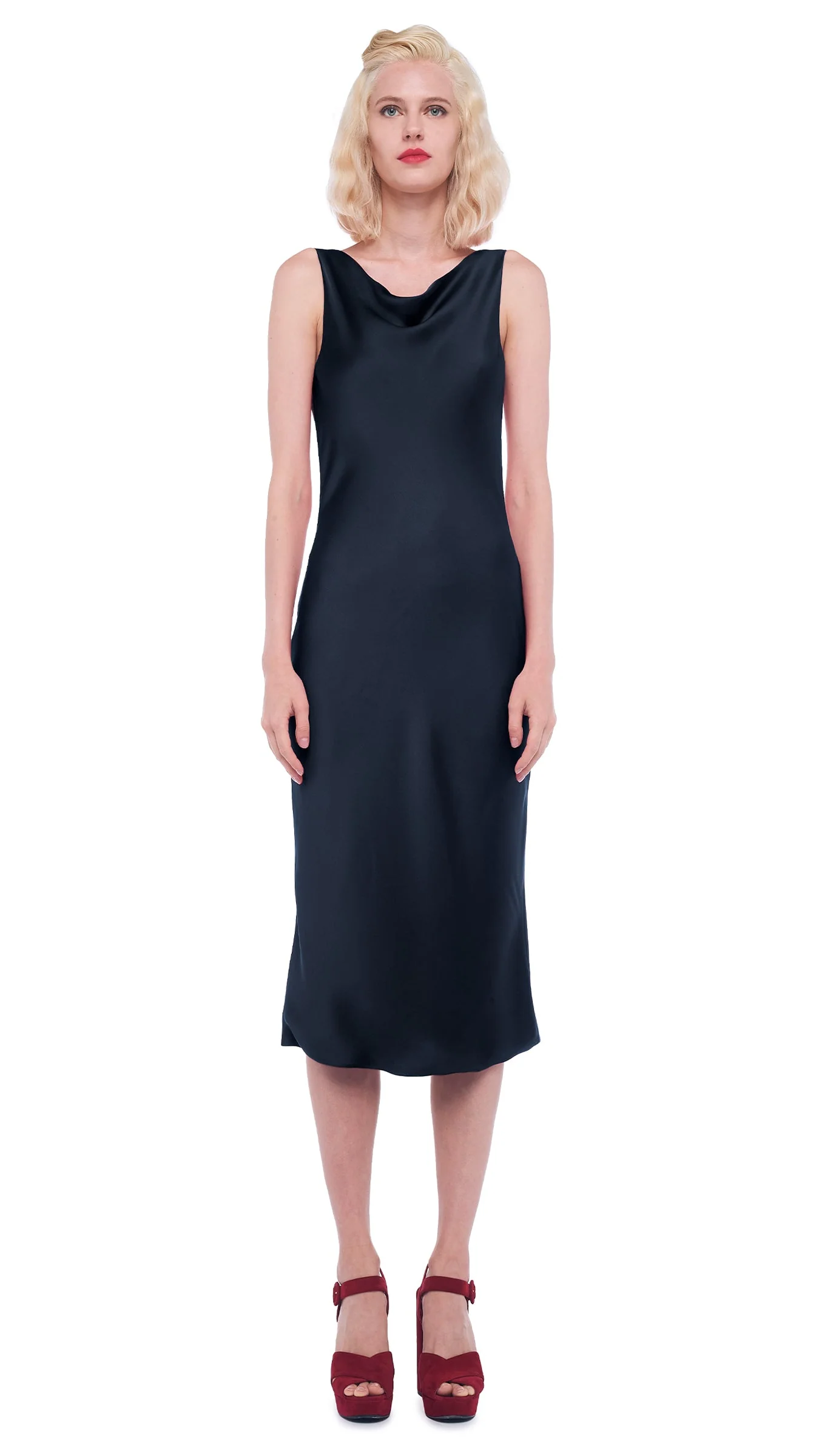 MARIA DRESS TO MIDCALF