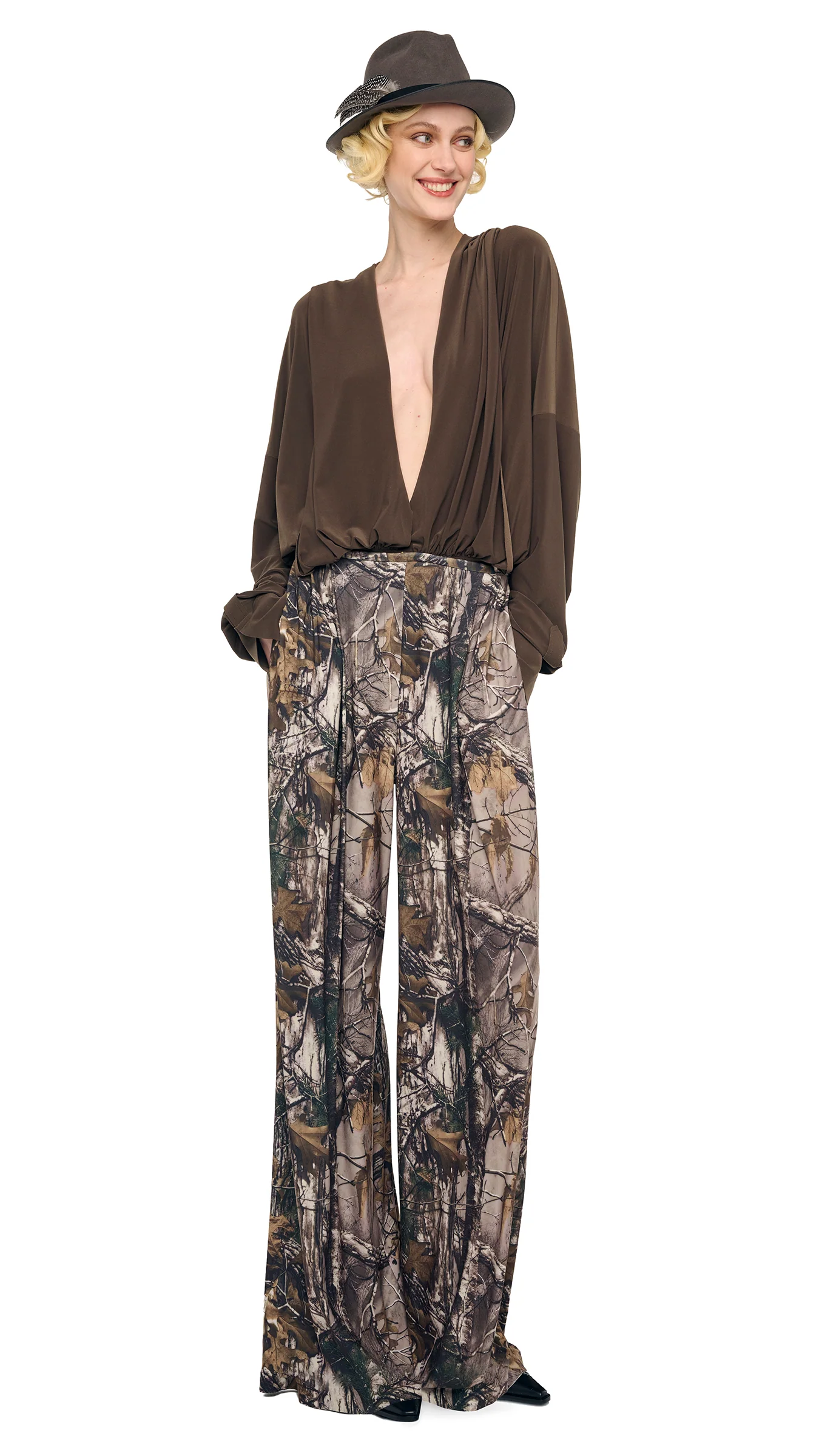 MENS PLEAT PANT