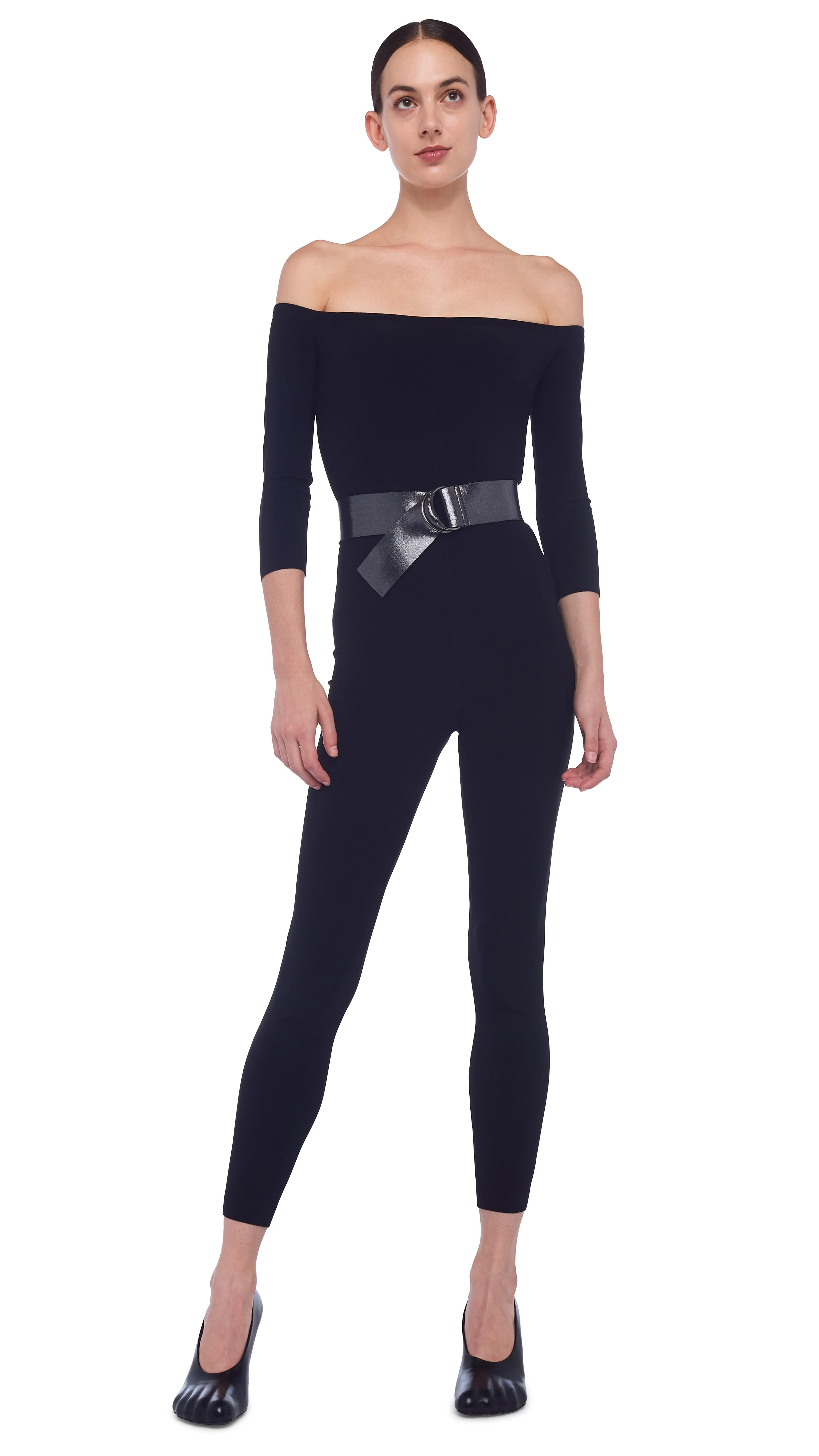 OFF SHOULDER CATSUIT