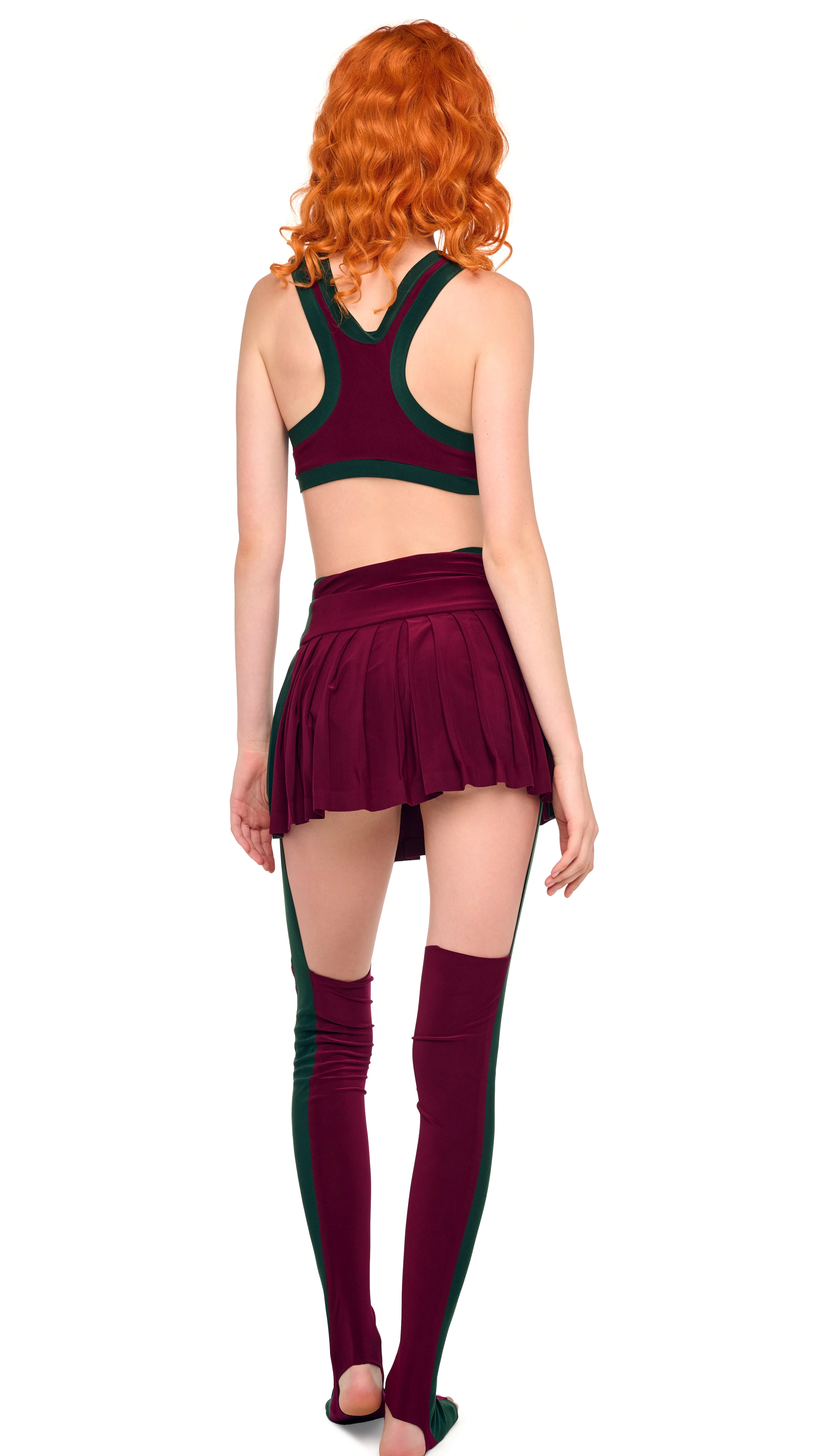 SIDE STRIPE PLEATED PICKLEBALL SKIRT - Image 15