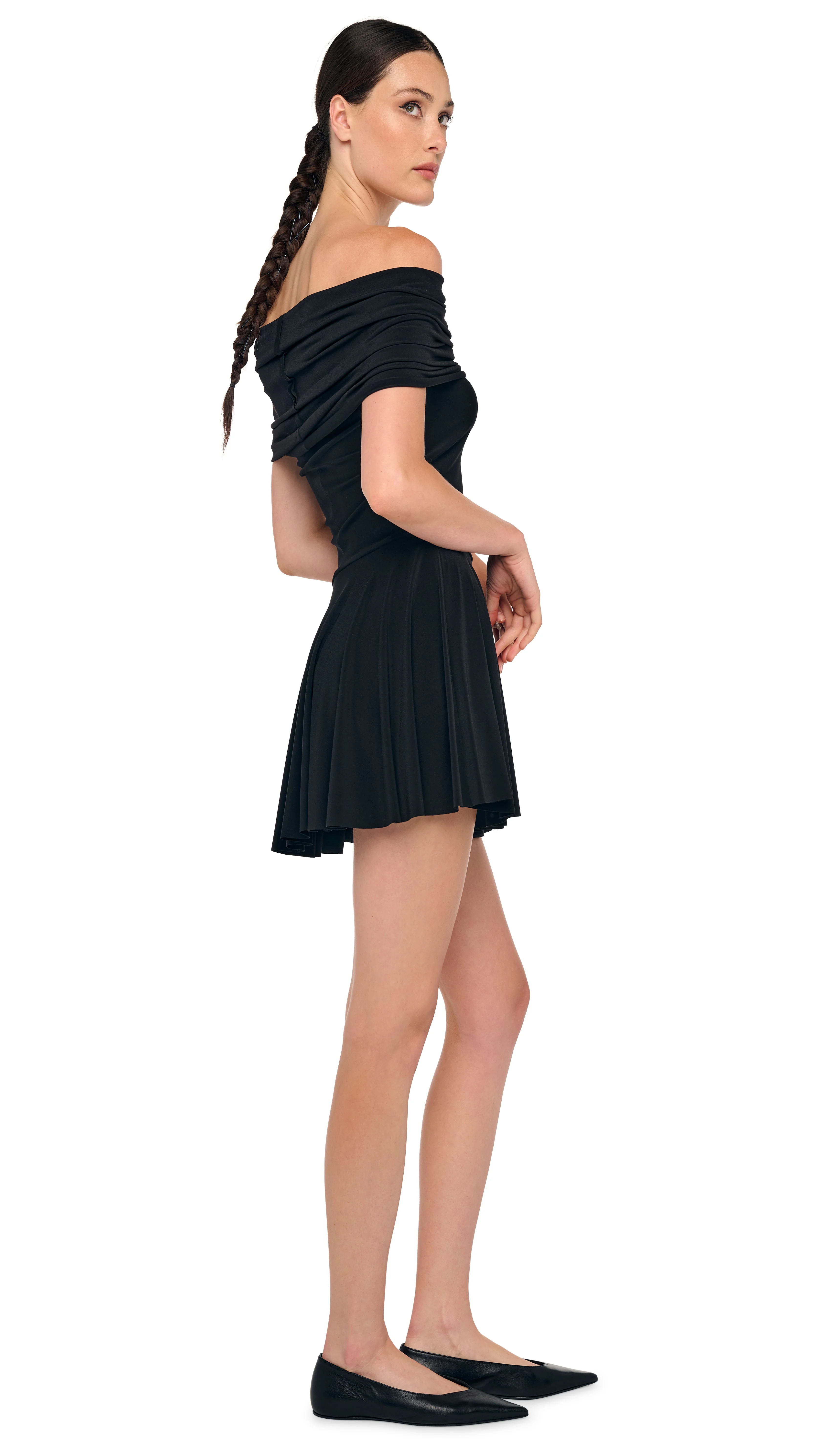 COWL HOODED PICKLEBALL DRESS - Image 6