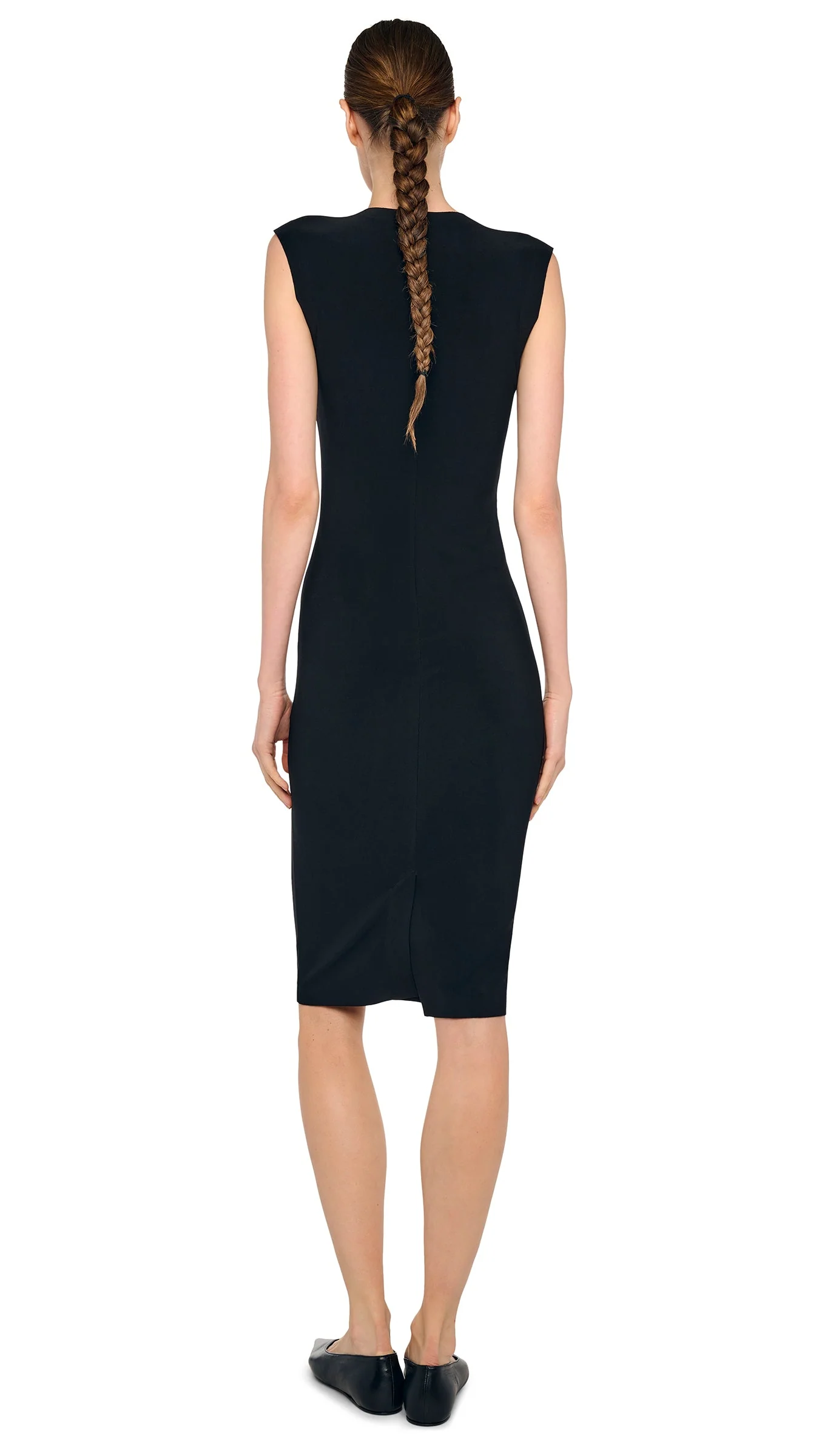 SLEEVELESS DRESS TO KNEE - Image 3