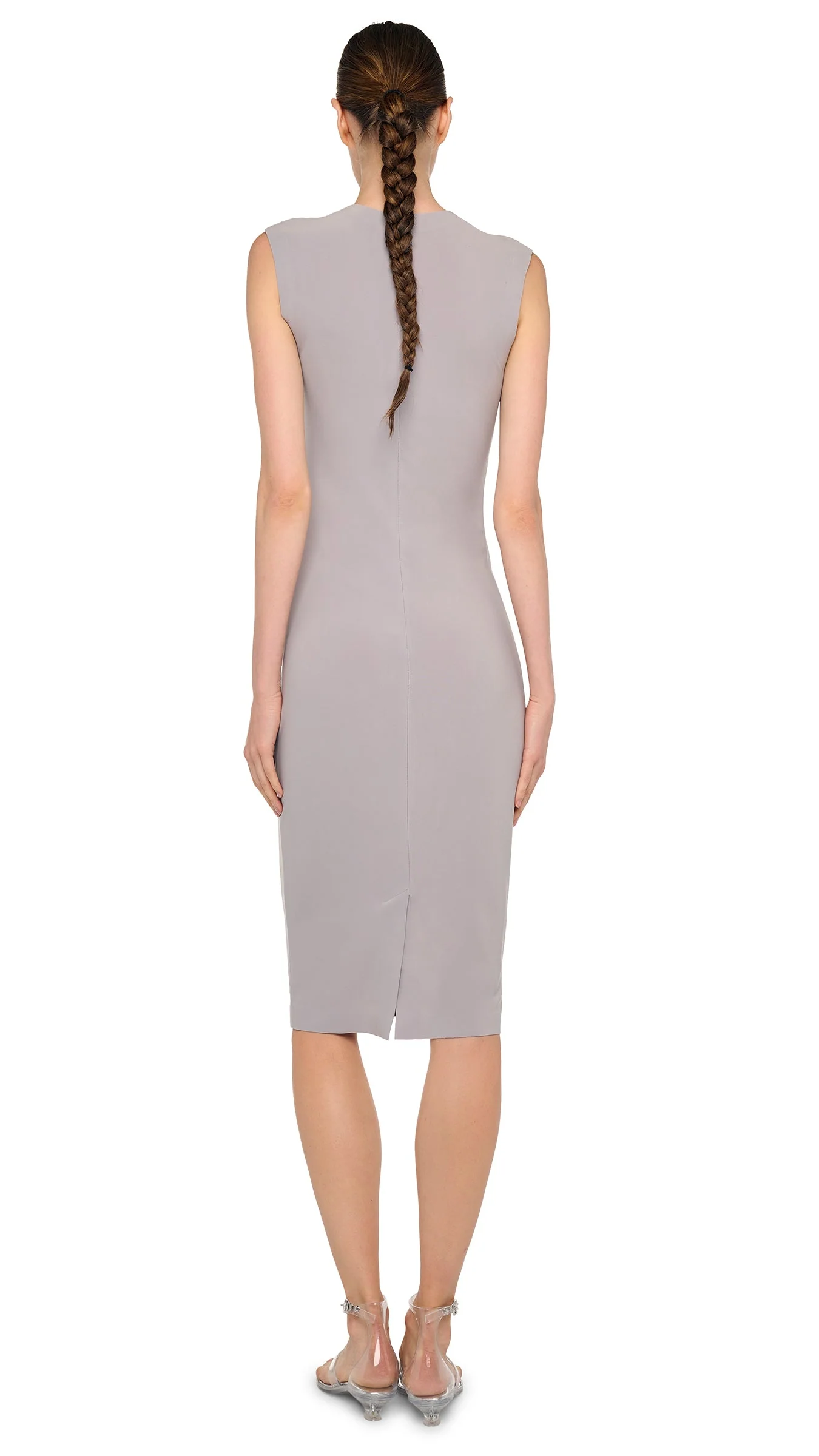 SLEEVELESS DRESS TO KNEE - Image 3