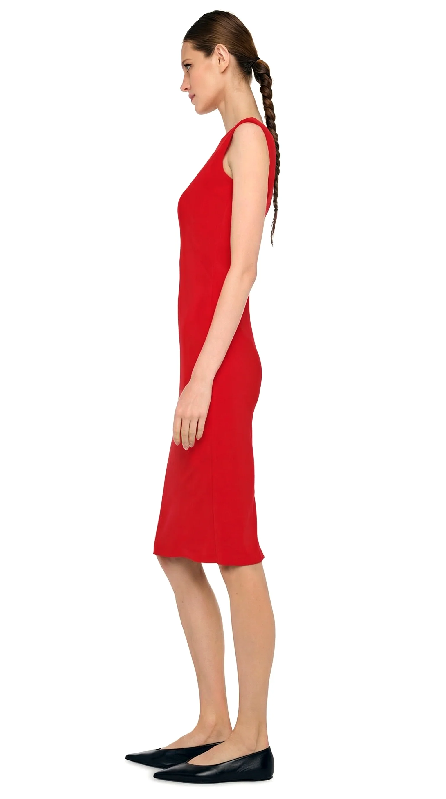 SLEEVELESS DRESS TO KNEE - Image 2