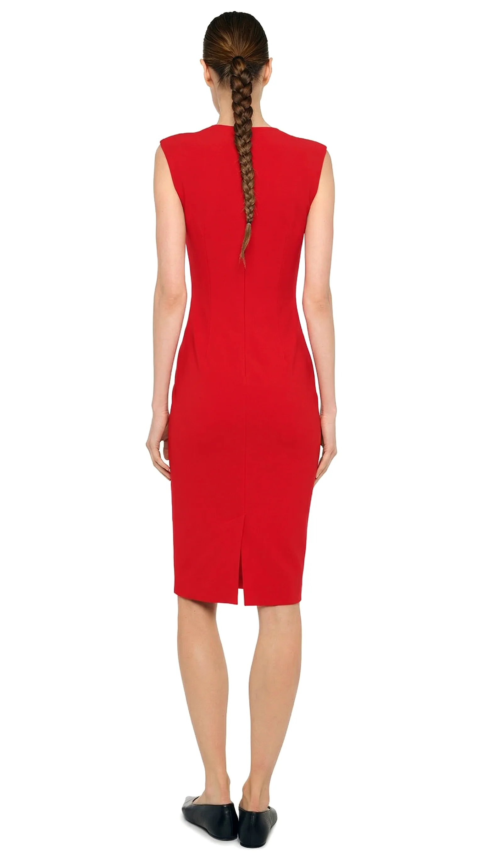 SLEEVELESS DRESS TO KNEE - Image 3