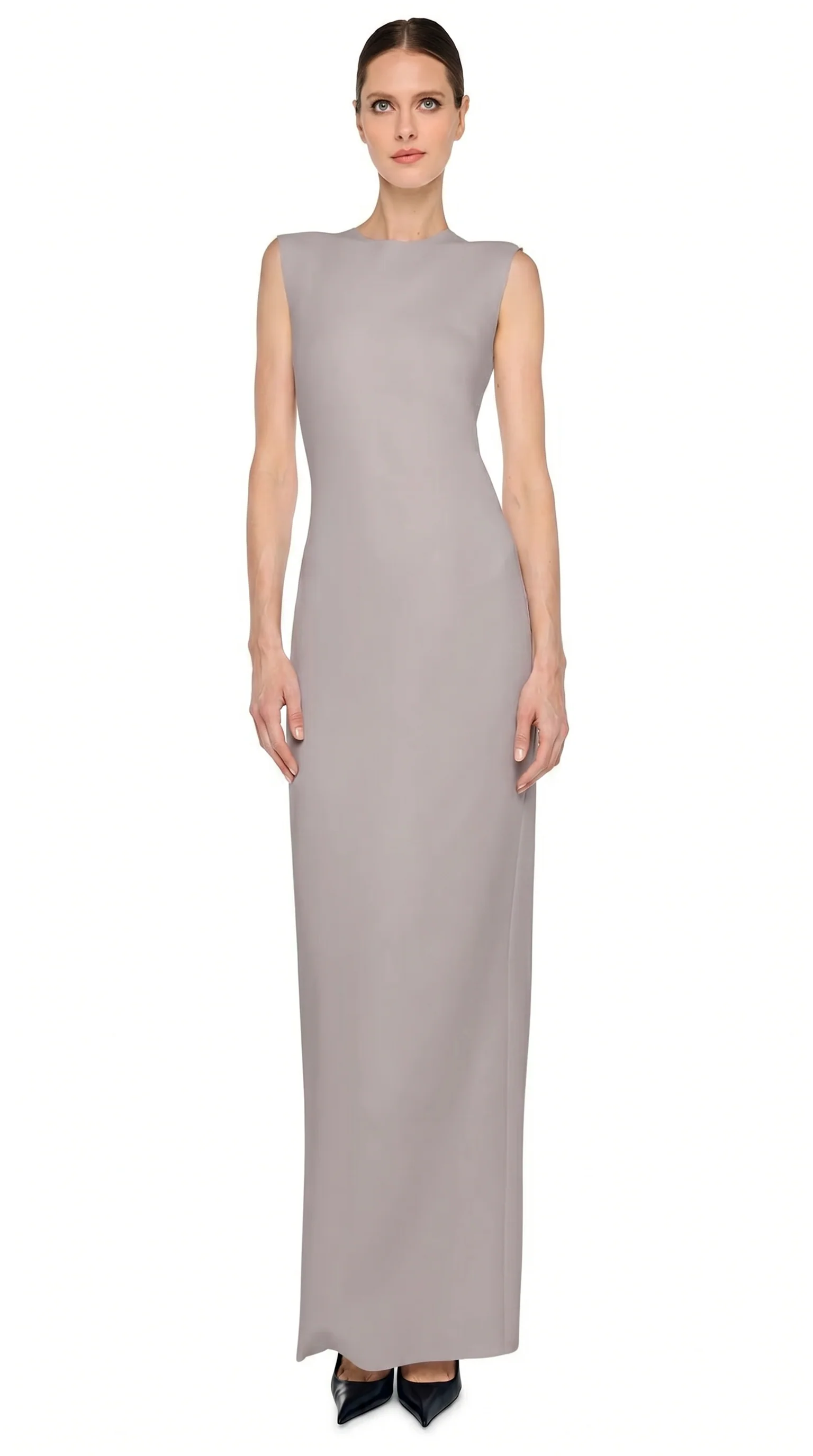 SLEEVELESS LONG DRESS