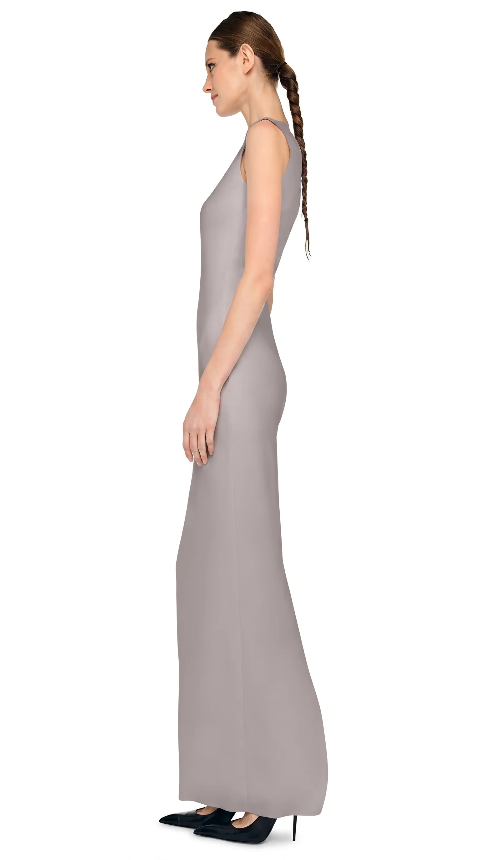 SLEEVELESS LONG DRESS - Image 2
