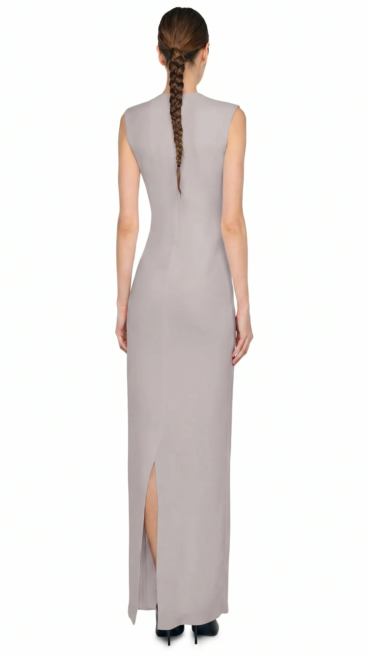 SLEEVELESS LONG DRESS - Image 3
