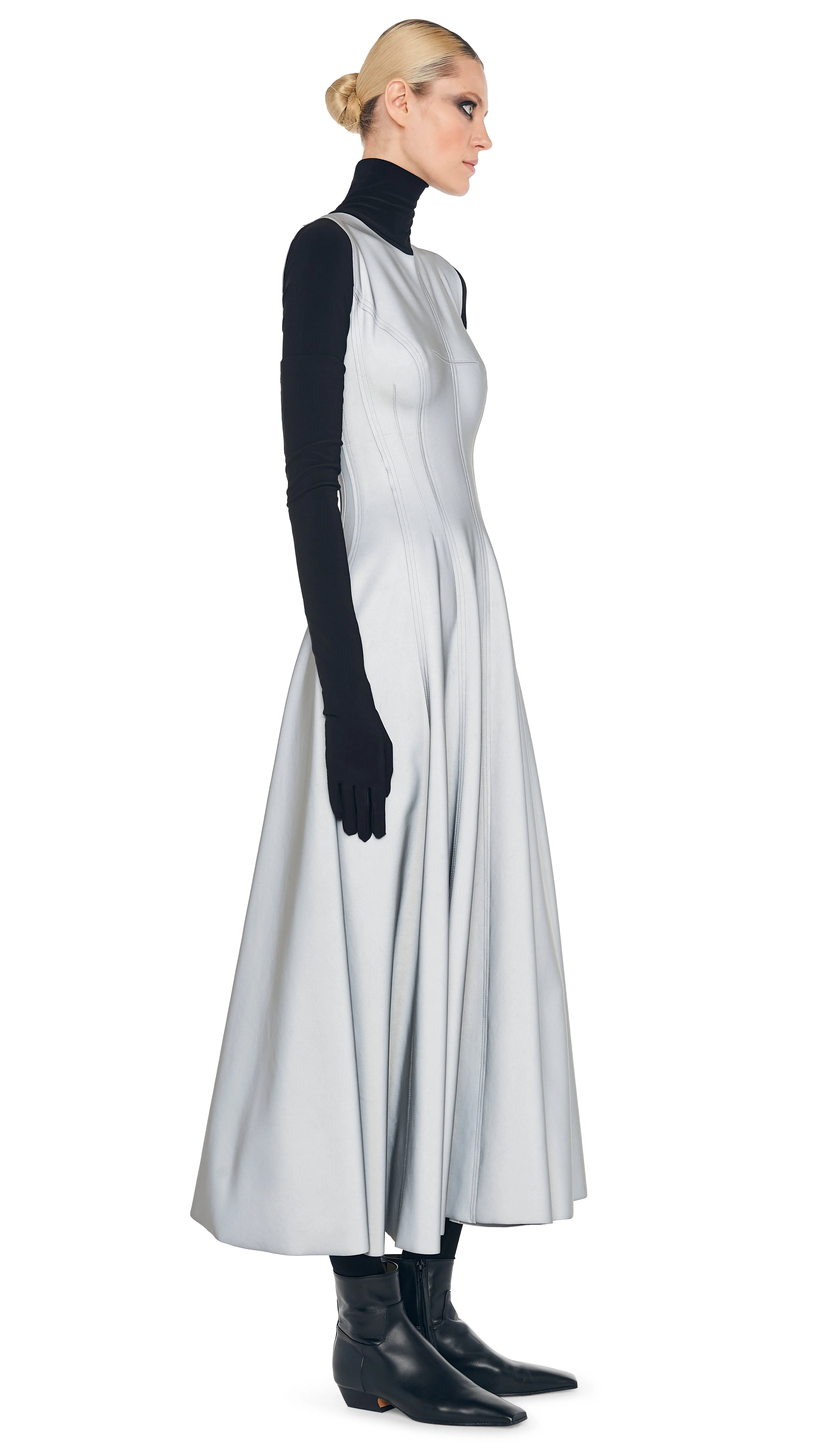 SLEEVELESS LONG GRACE DRESS - Image 6