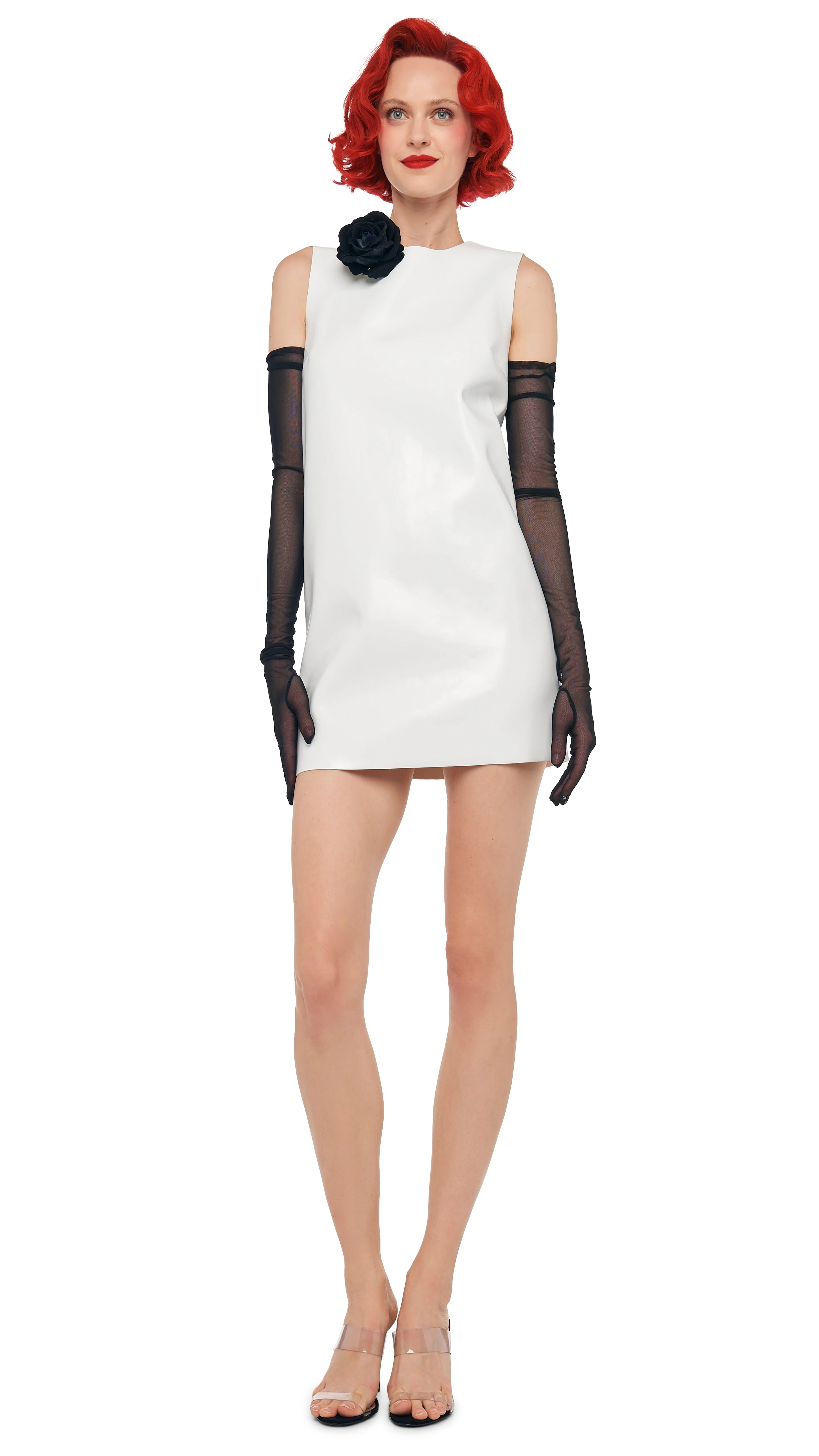 SLEEVELESS MINI DRESS