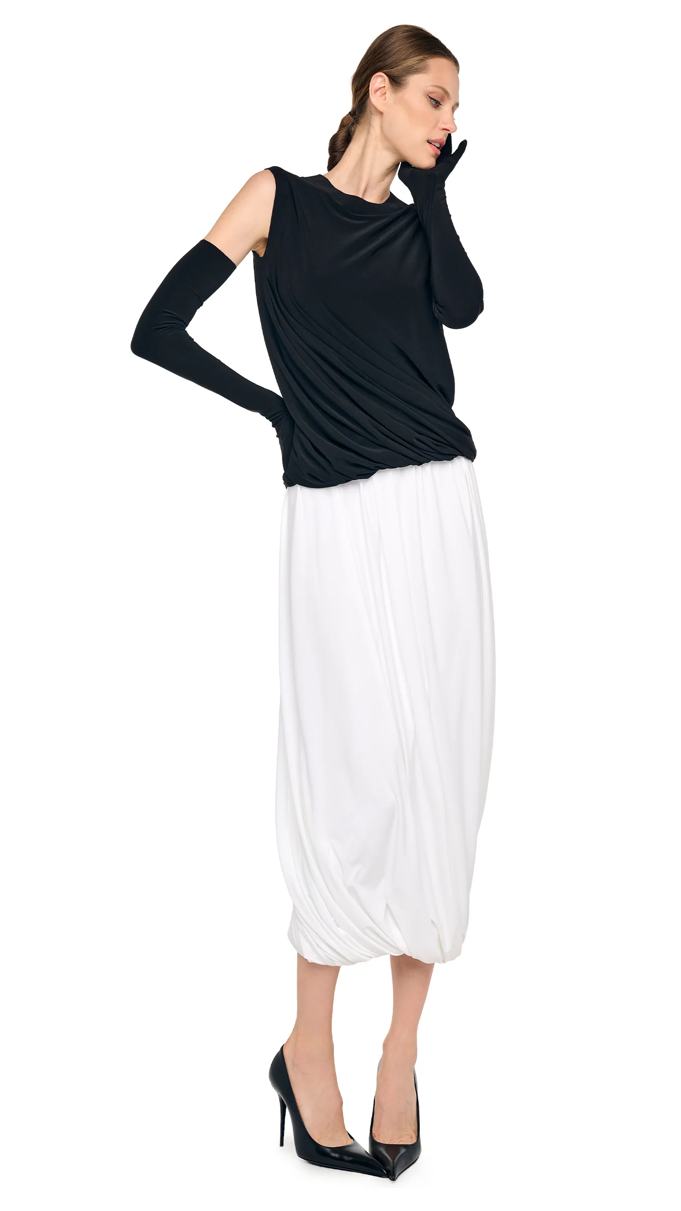 SLEEVELESS TWIST TOP