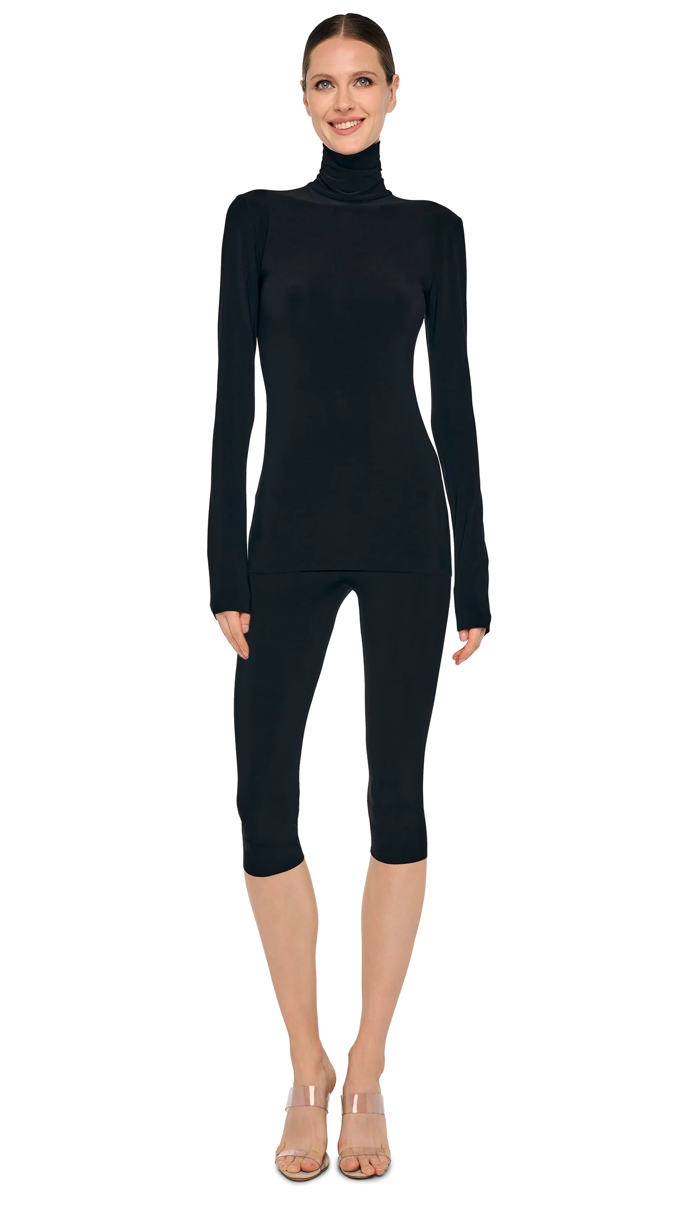 SLIM FIT LONG SLEEVE TURTLE TOP - Image 5