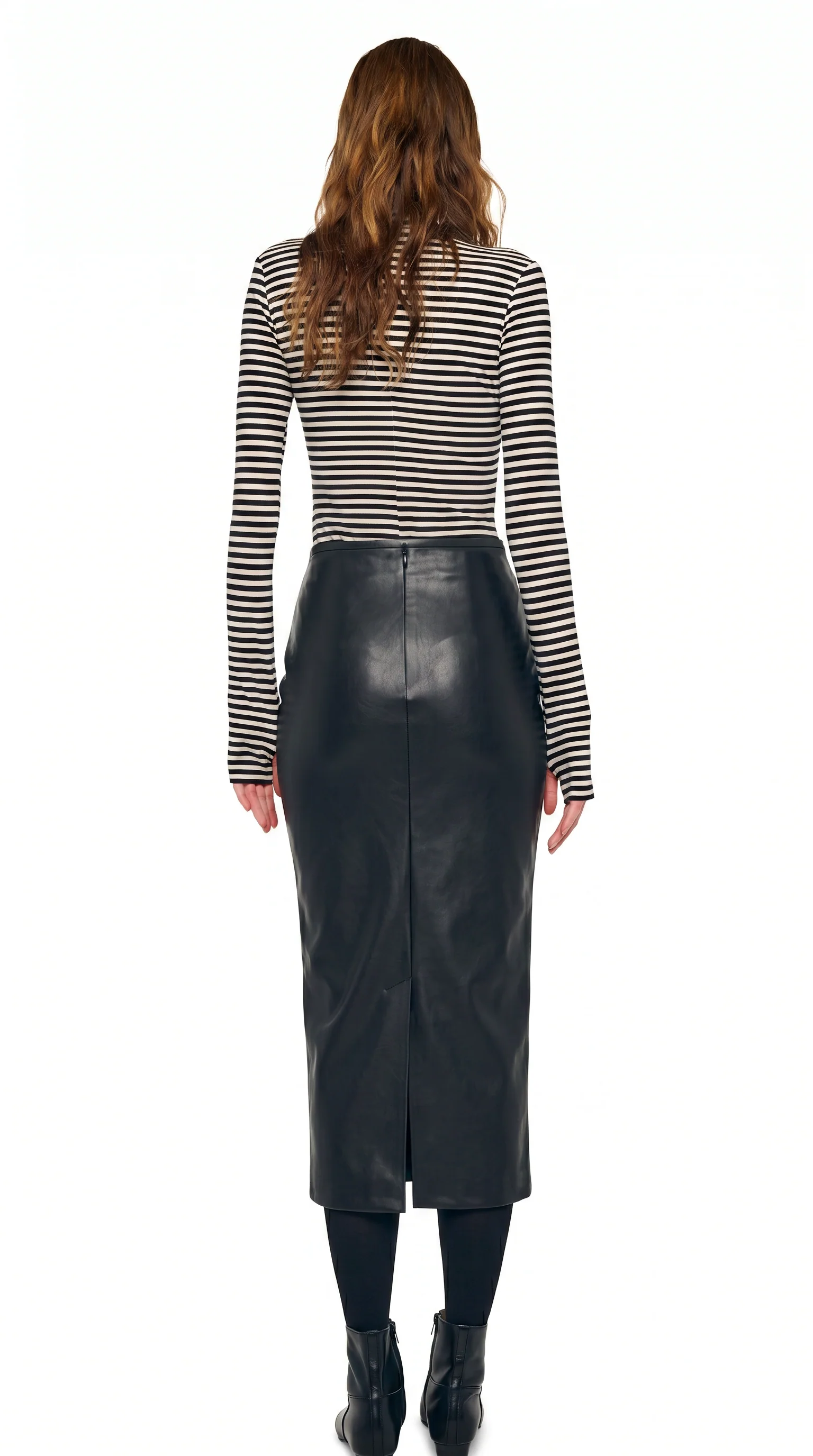 STRAIGHT SKIRT TO MIDCALF - Image 3