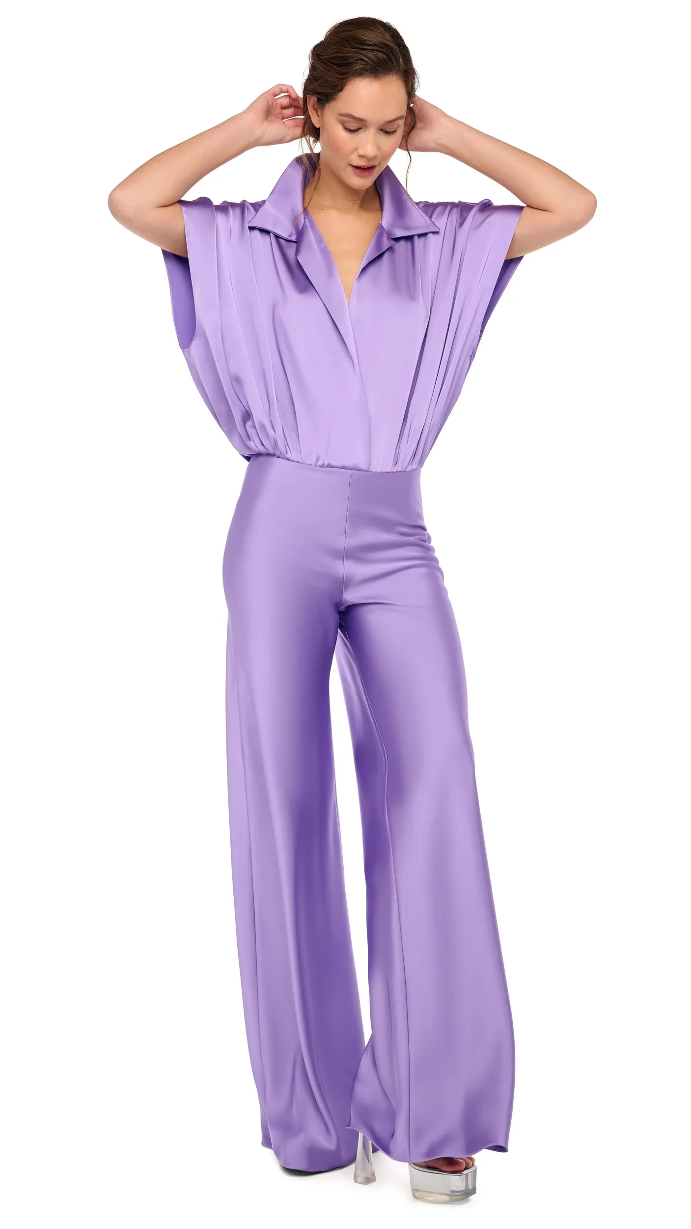 OVERSIZED SLEEVELESS NK JUMPSUIT - Image 5