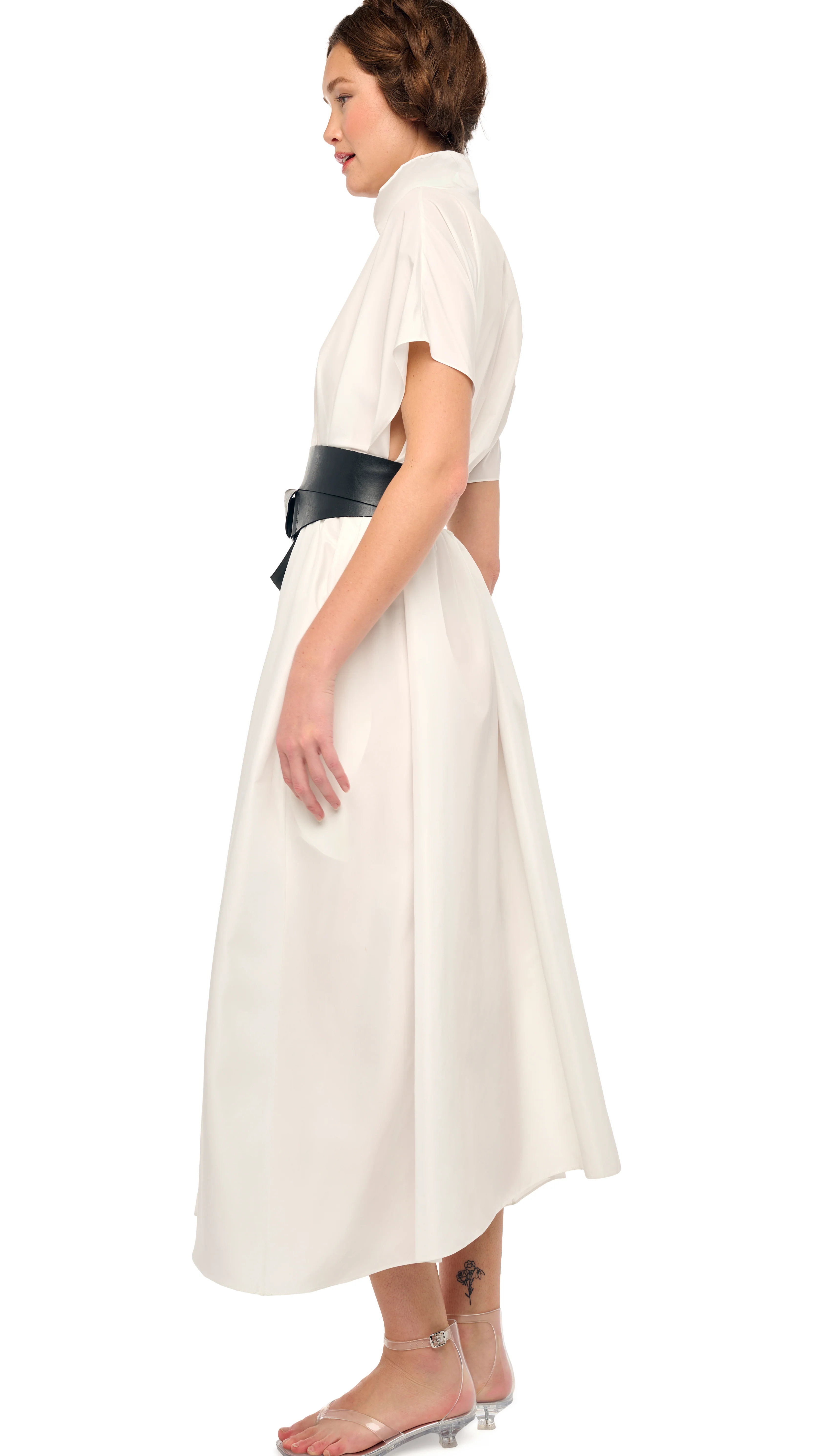 OVERSIZED SLEEVELESS  NK SHIRT TO MIDCALF OPEN - Image 2