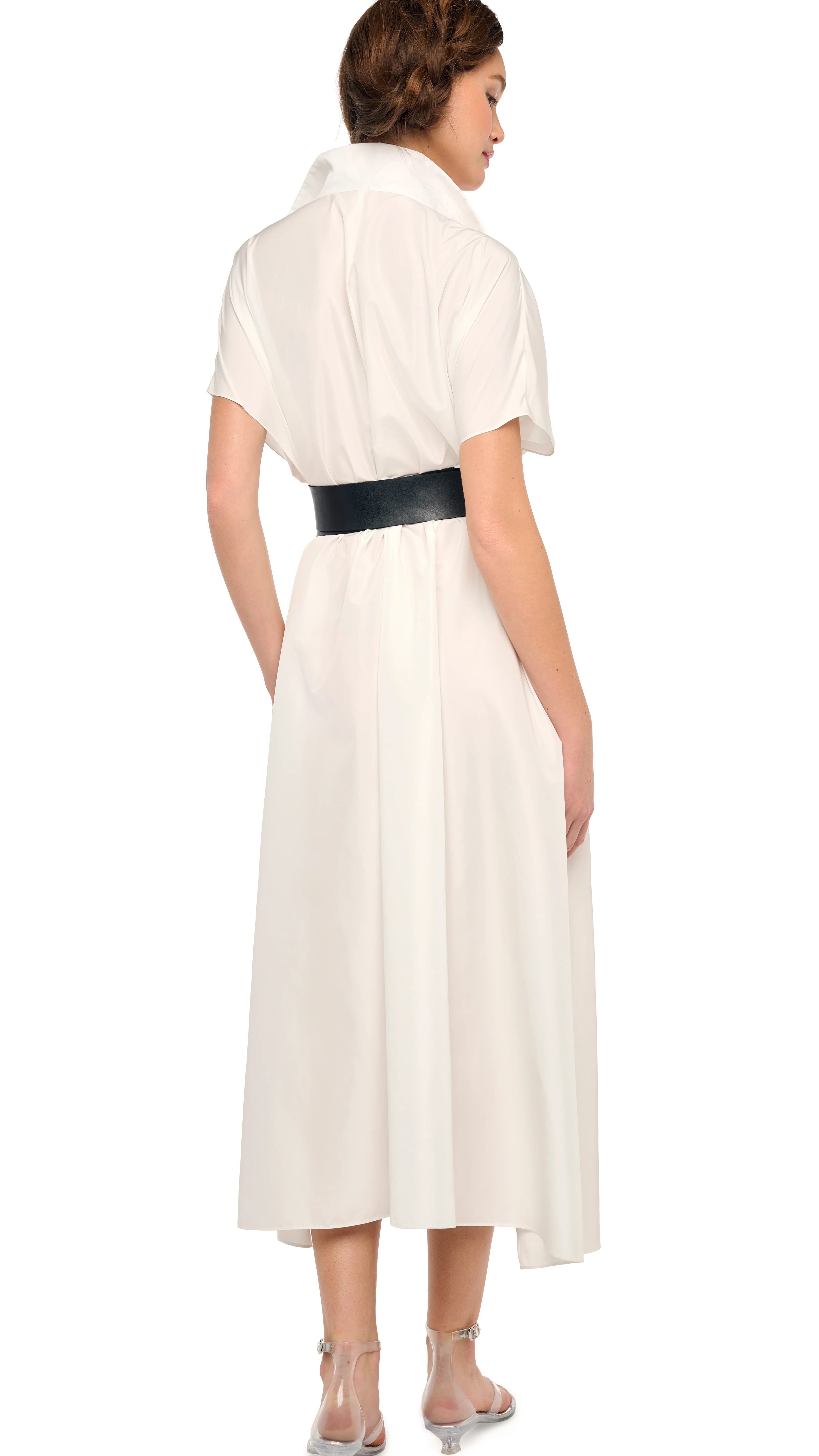 OVERSIZED SLEEVELESS  NK SHIRT TO MIDCALF OPEN - Image 3