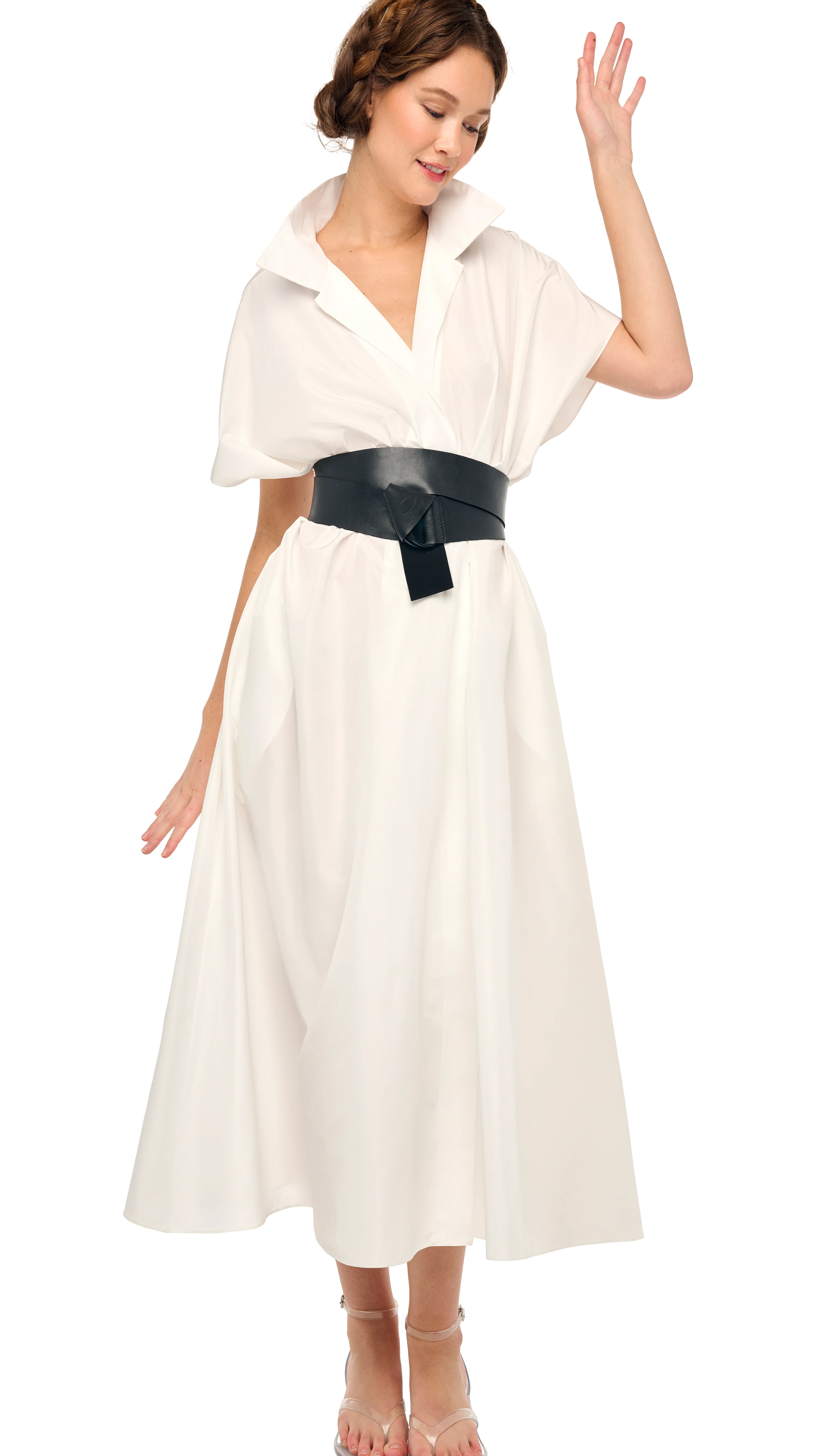 OVERSIZED SLEEVELESS  NK SHIRT TO MIDCALF OPEN - Image 5