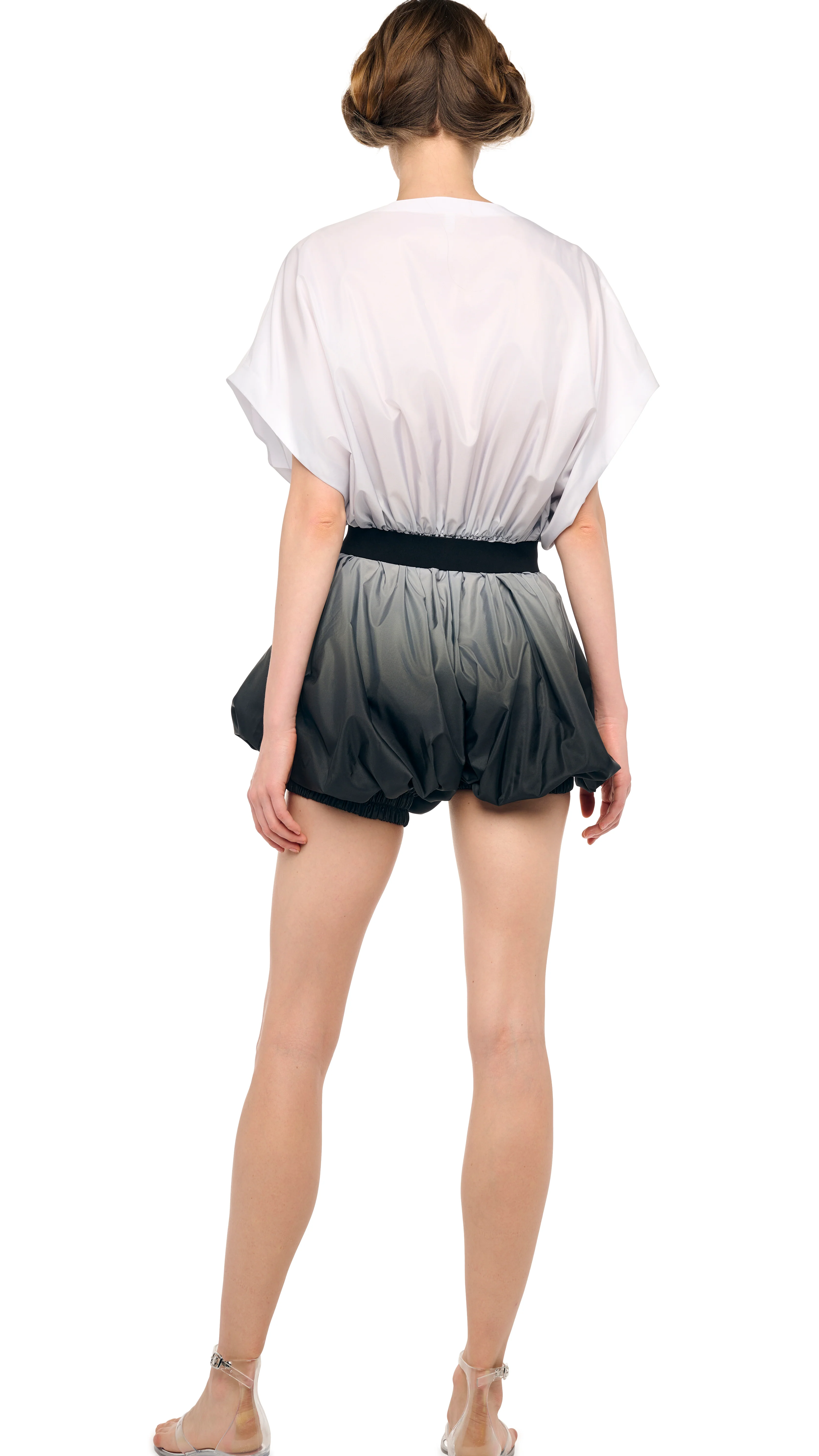 OVERSIZED SLEEVELESS PUFF JUMPSHORT - Image 3