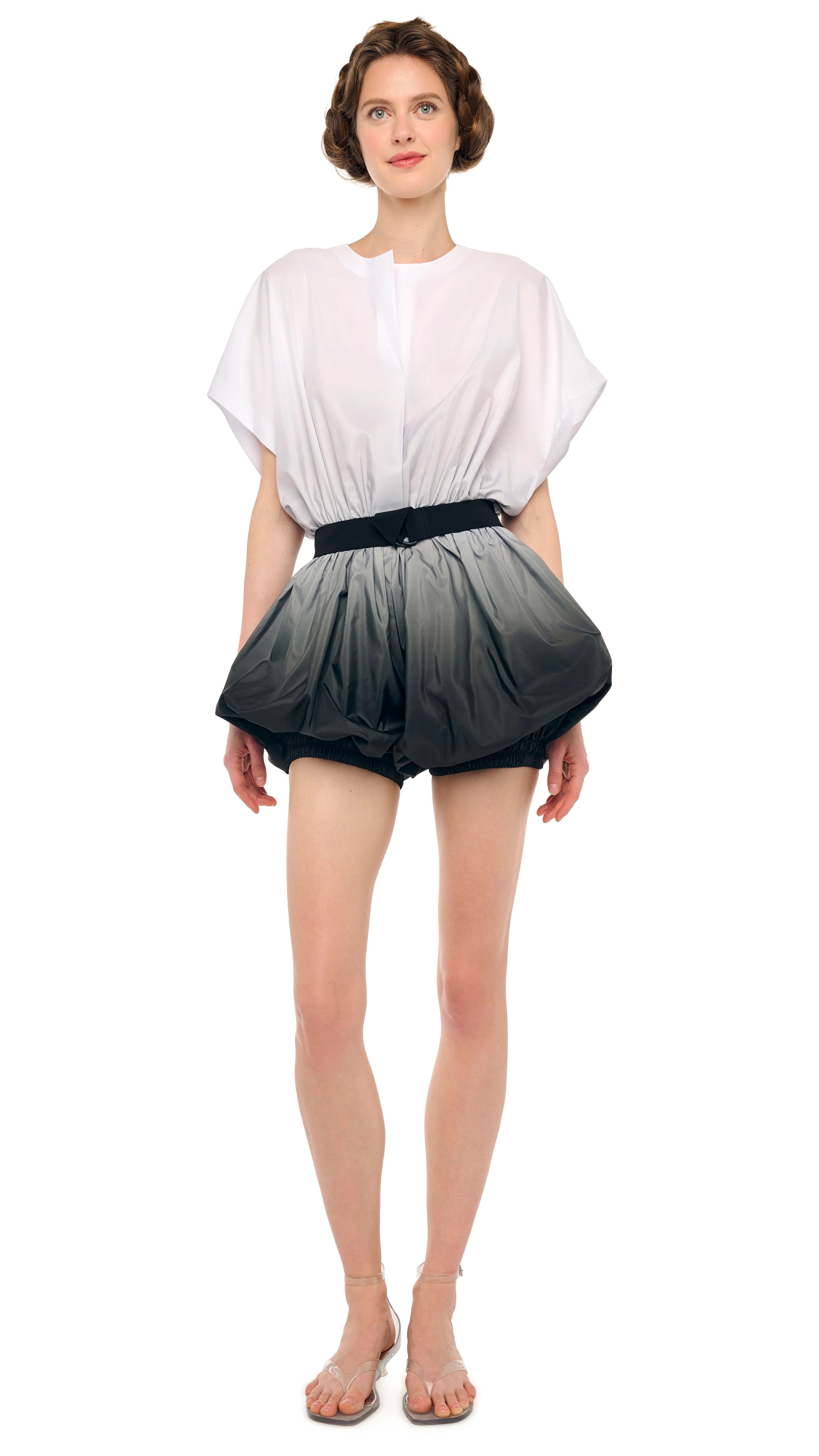 OVERSIZED SLEEVELESS PUFF JUMPSHORT - Image 4