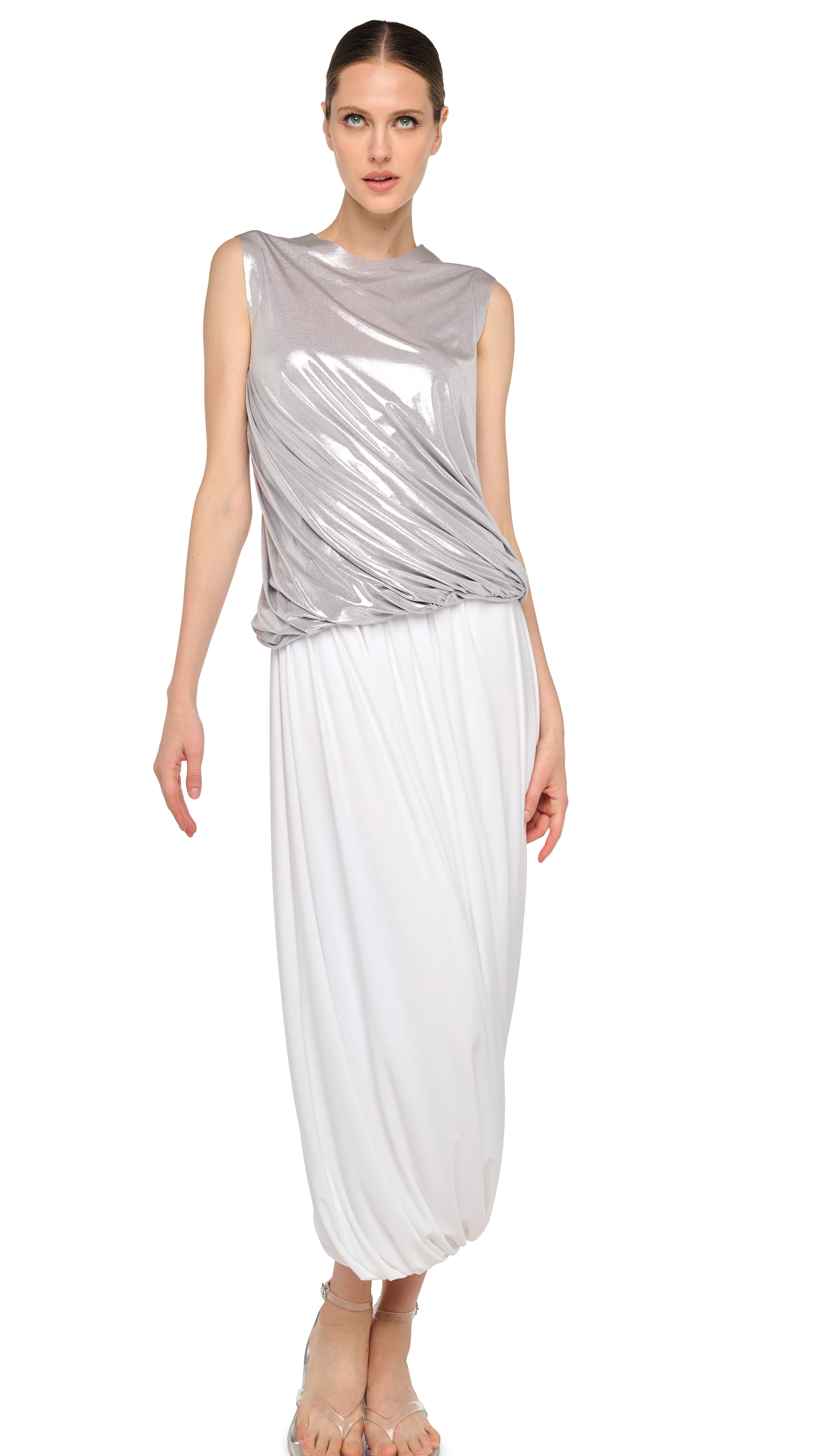 TWIST MIDCALF SKIRT - Image 15