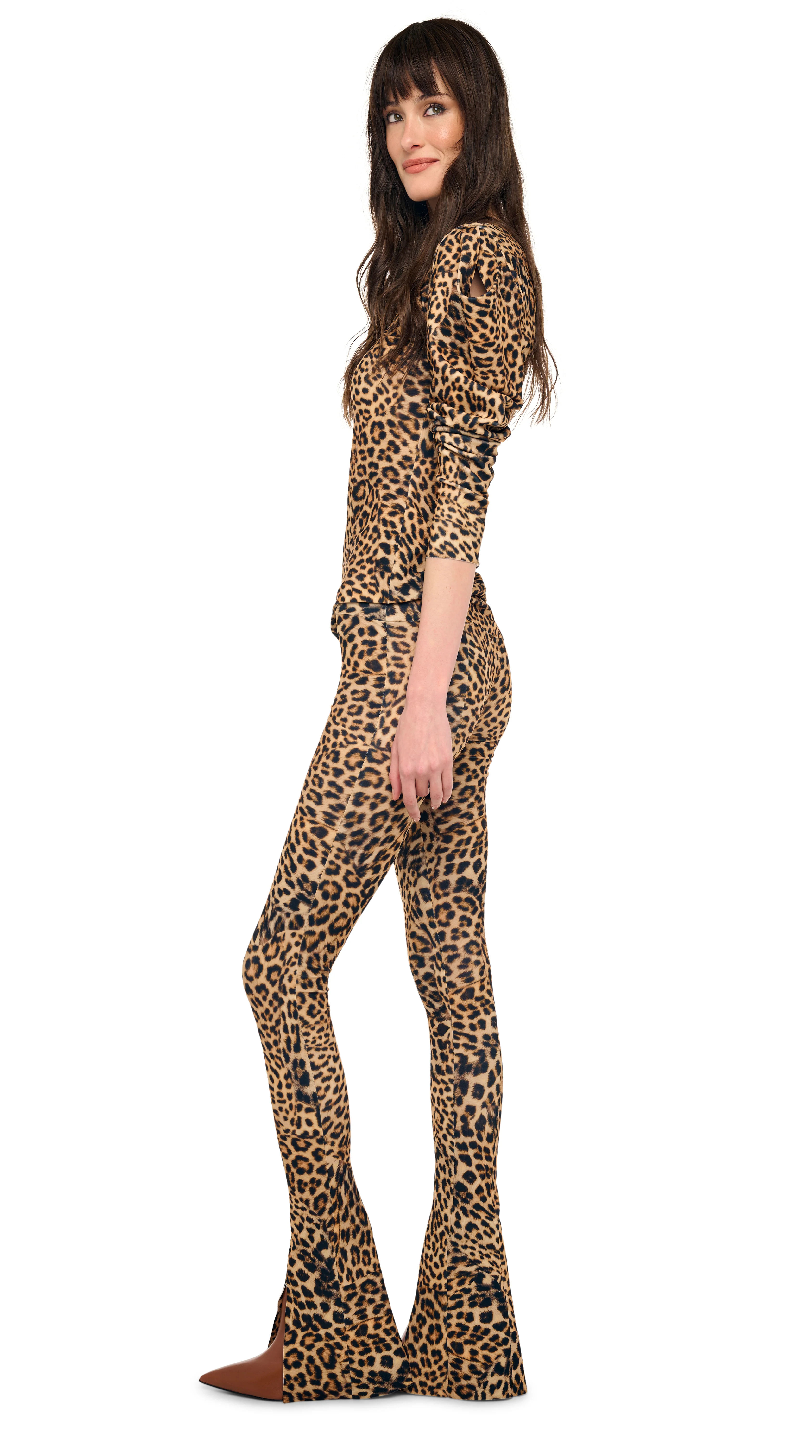 WING SLEEVE SIDE DRAPE TOP - Image 2
